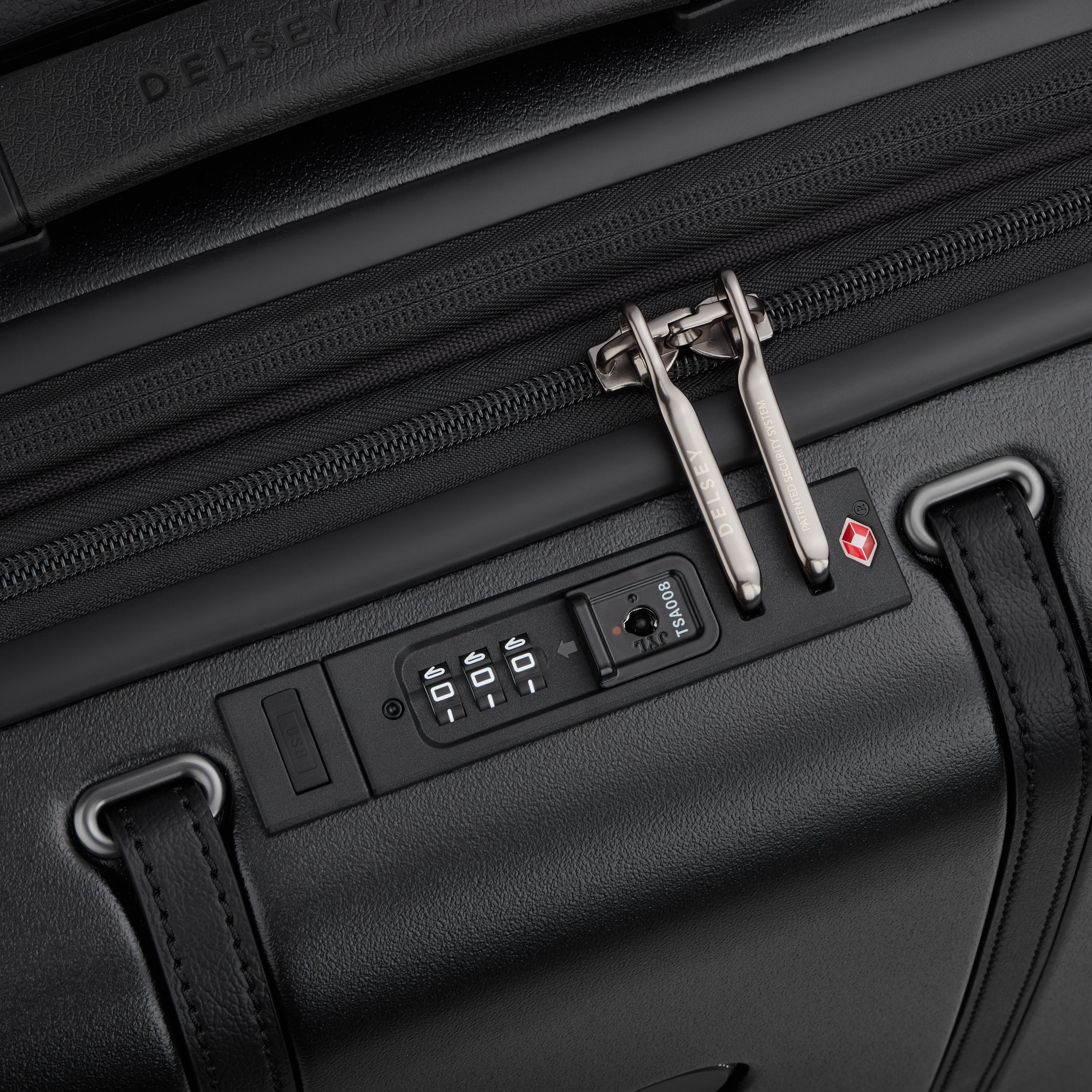 CADENCE| Suitcase Cabin Expandable 55 CM DEEP BLACK