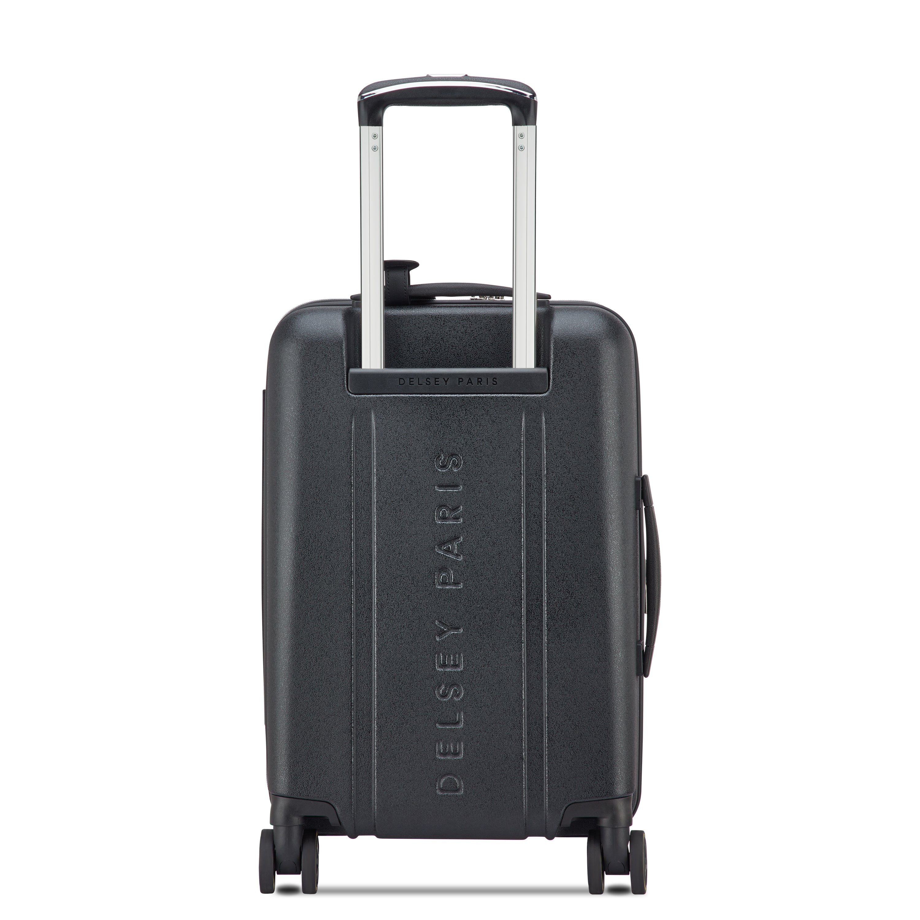 CADENCE| Valise Cabine Extensible 55 CM NOIR/ARGENT