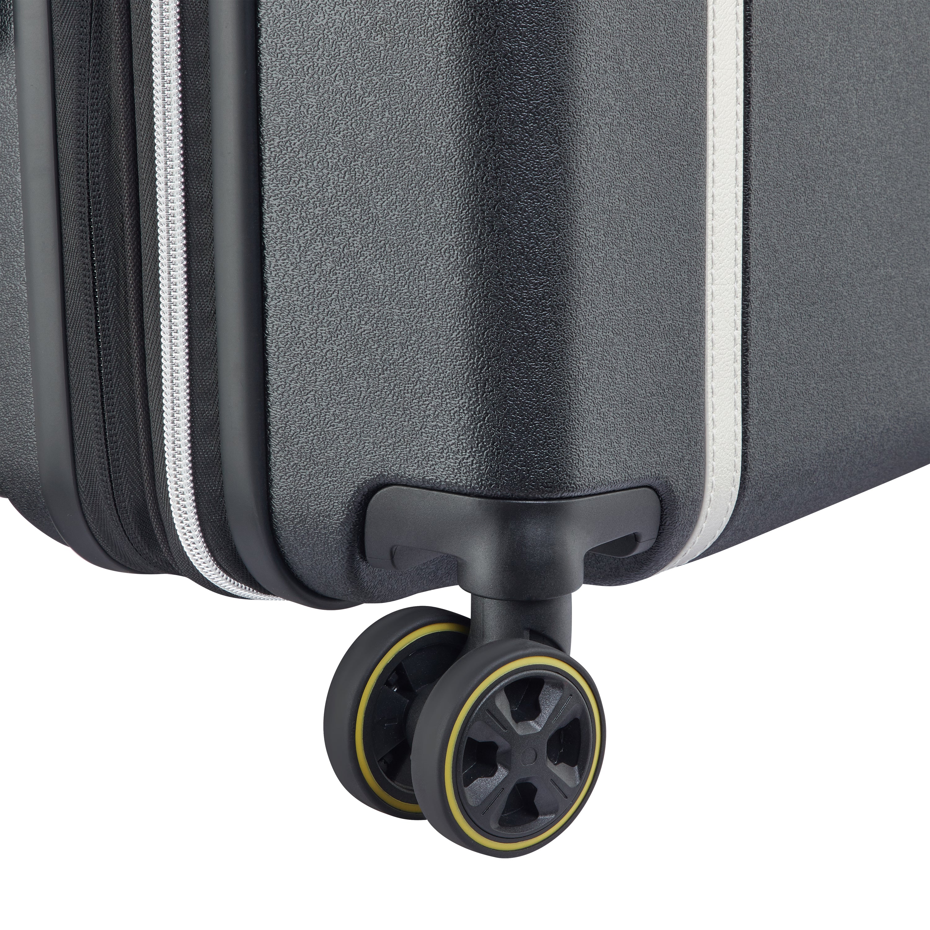 CADENCE| Valise Cabine Extensible 55 CM NOIR/ARGENT