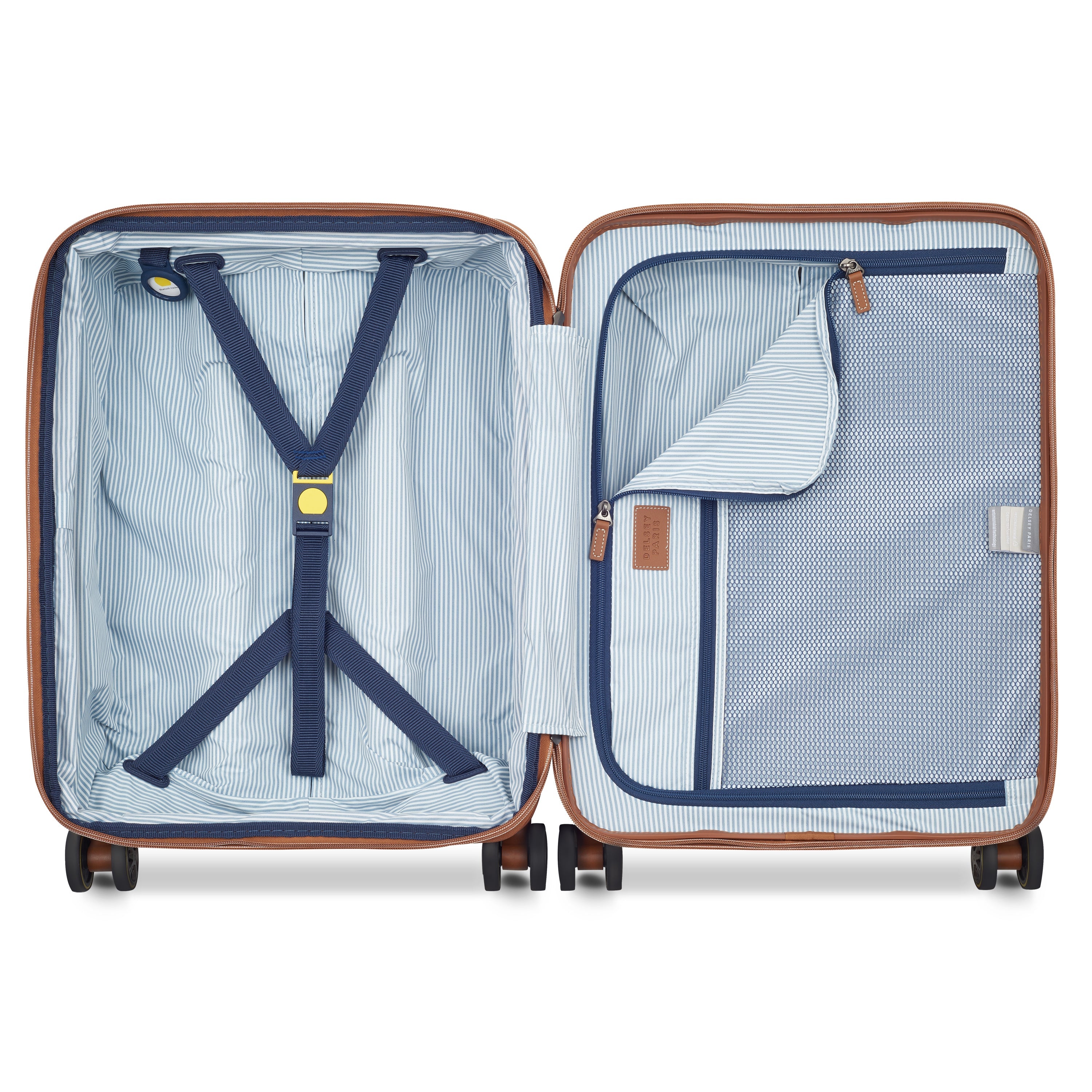 CADENCE| Suitcase Cabin slim Expandable 54.5 CM BLACK