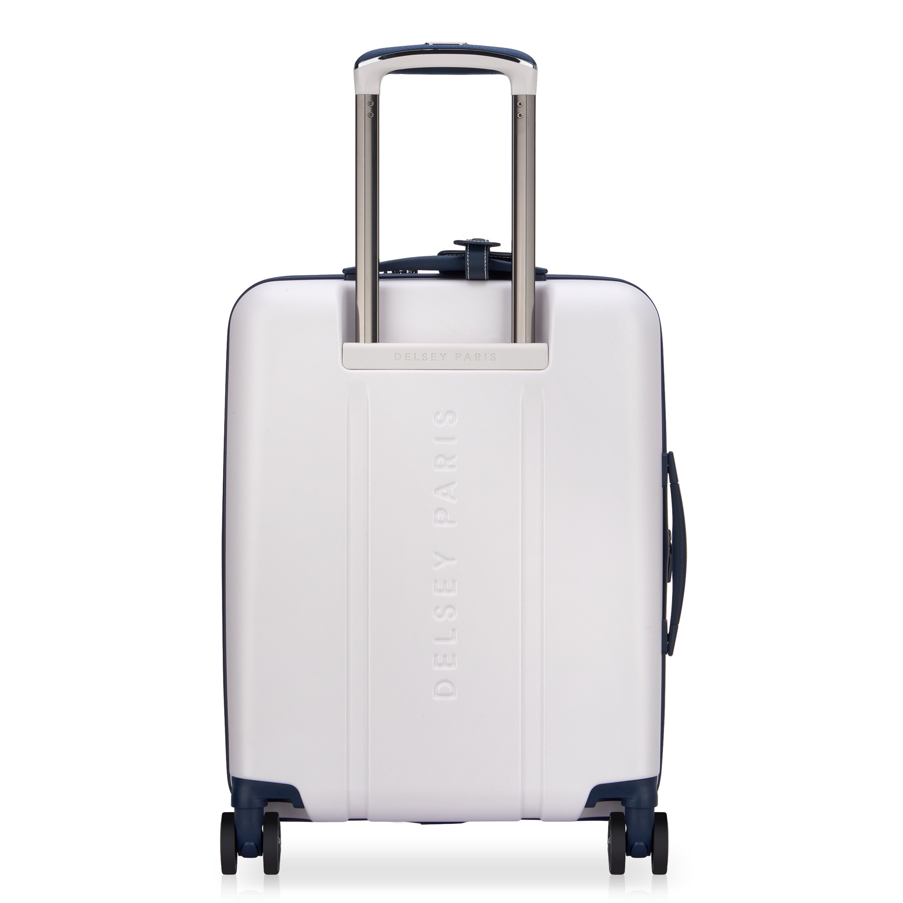 CADENCE| Suitcase Cabin slim Expandable 54.5 CM IVORY/NAVY