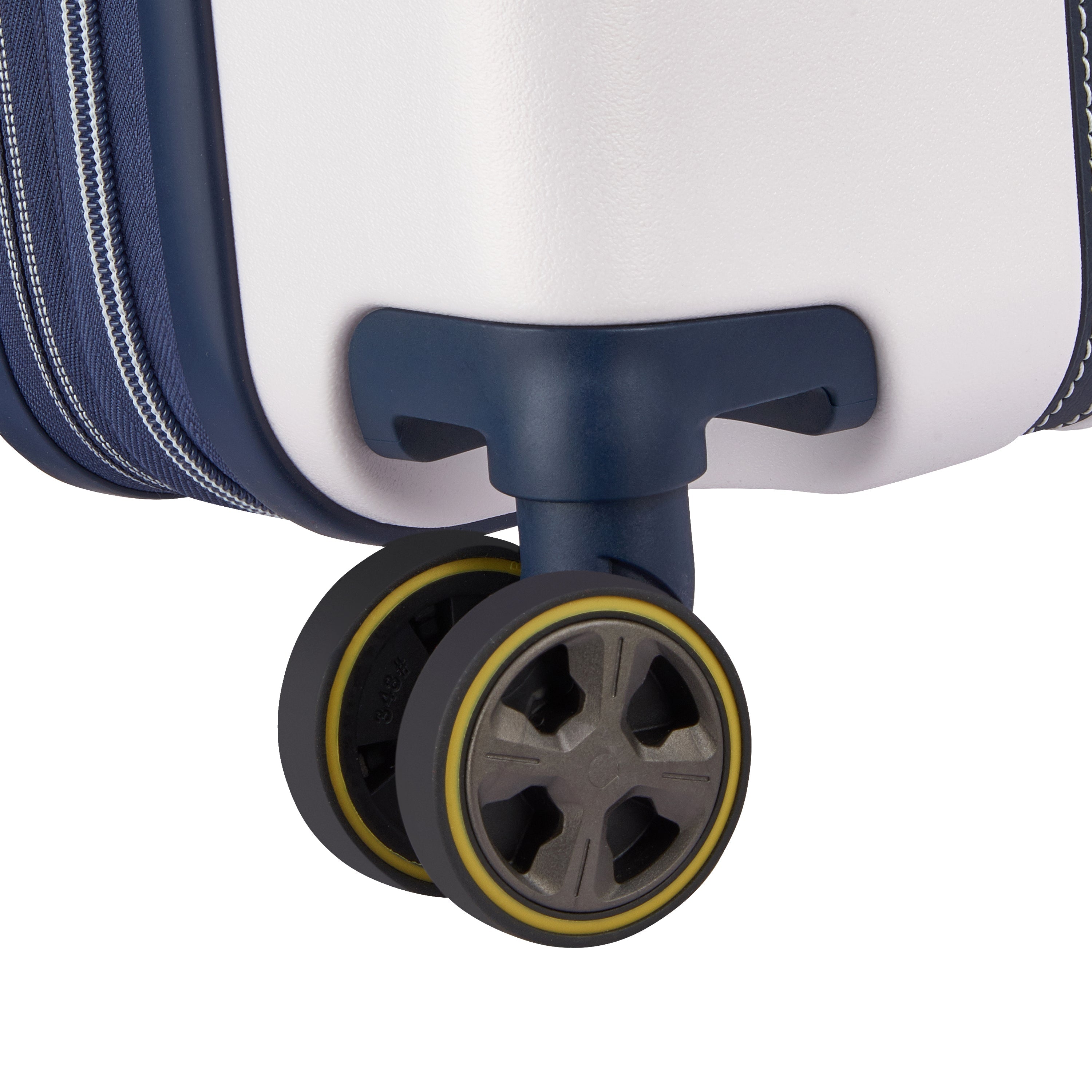 CADENCE| Suitcase Cabin slim Expandable 54.5 CM IVORY/NAVY