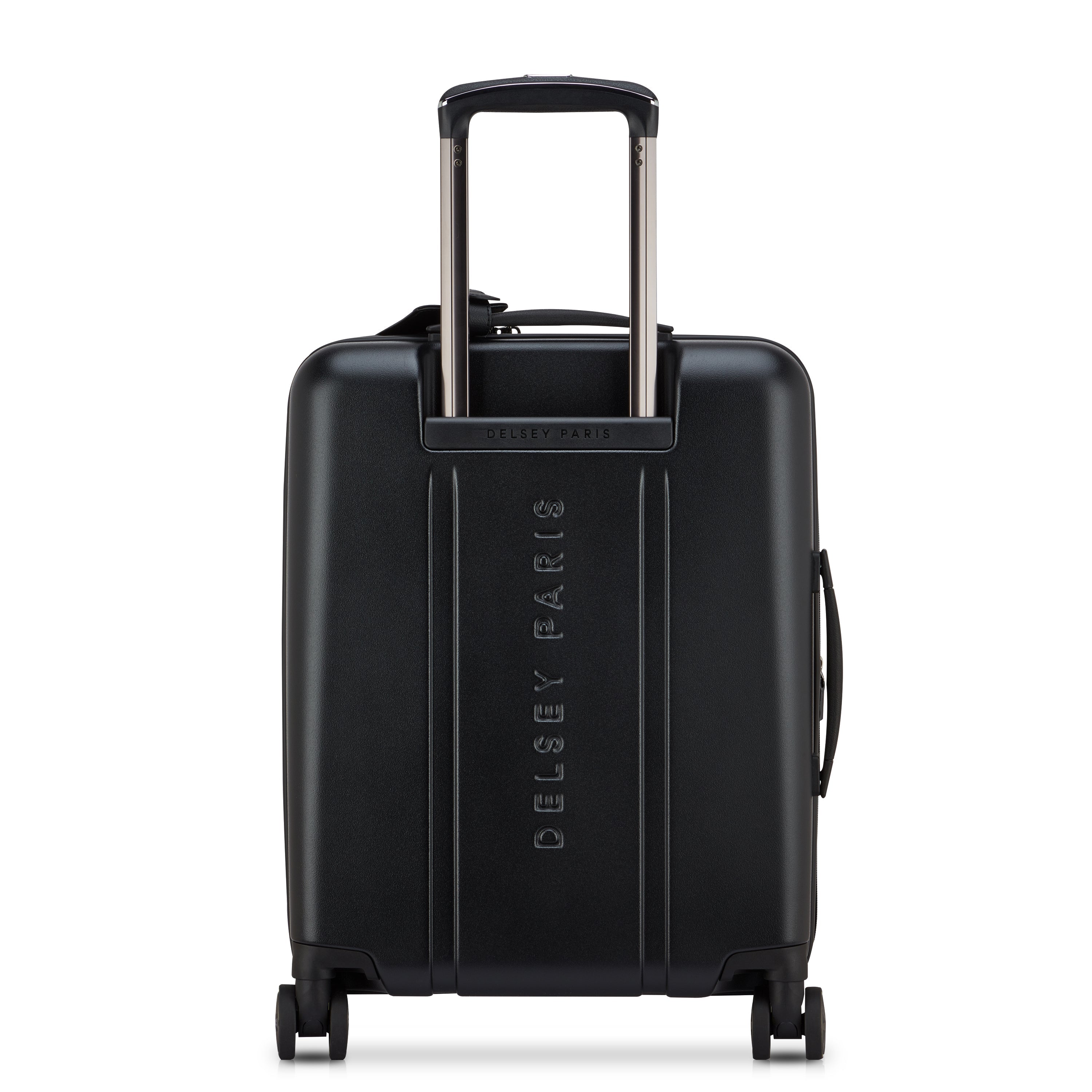 CADENCE| Suitcase Cabin slim Expandable 54.5 CM DEEP BLACK
