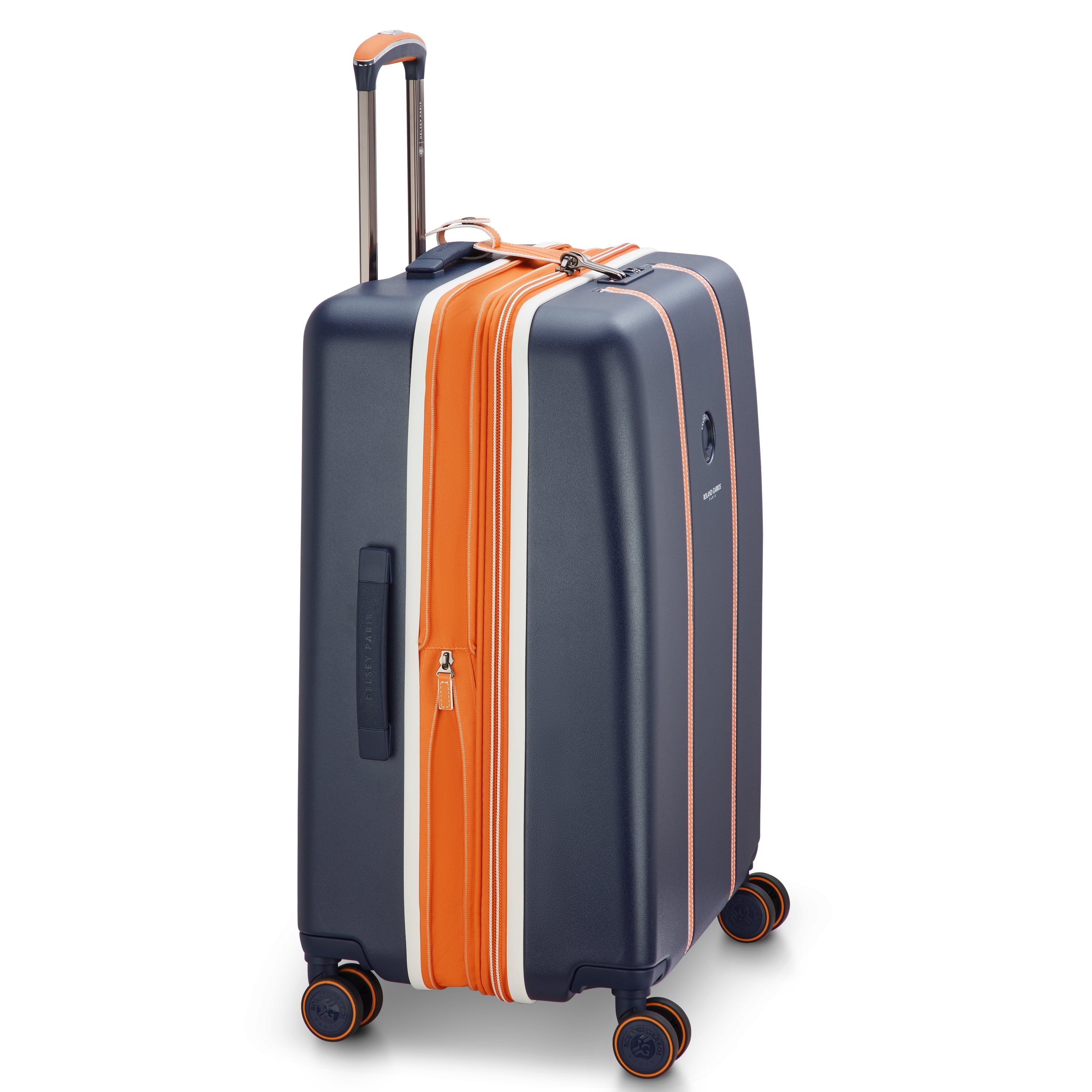 CADENCE| Valise Soute Extensible 66 CM BLEU