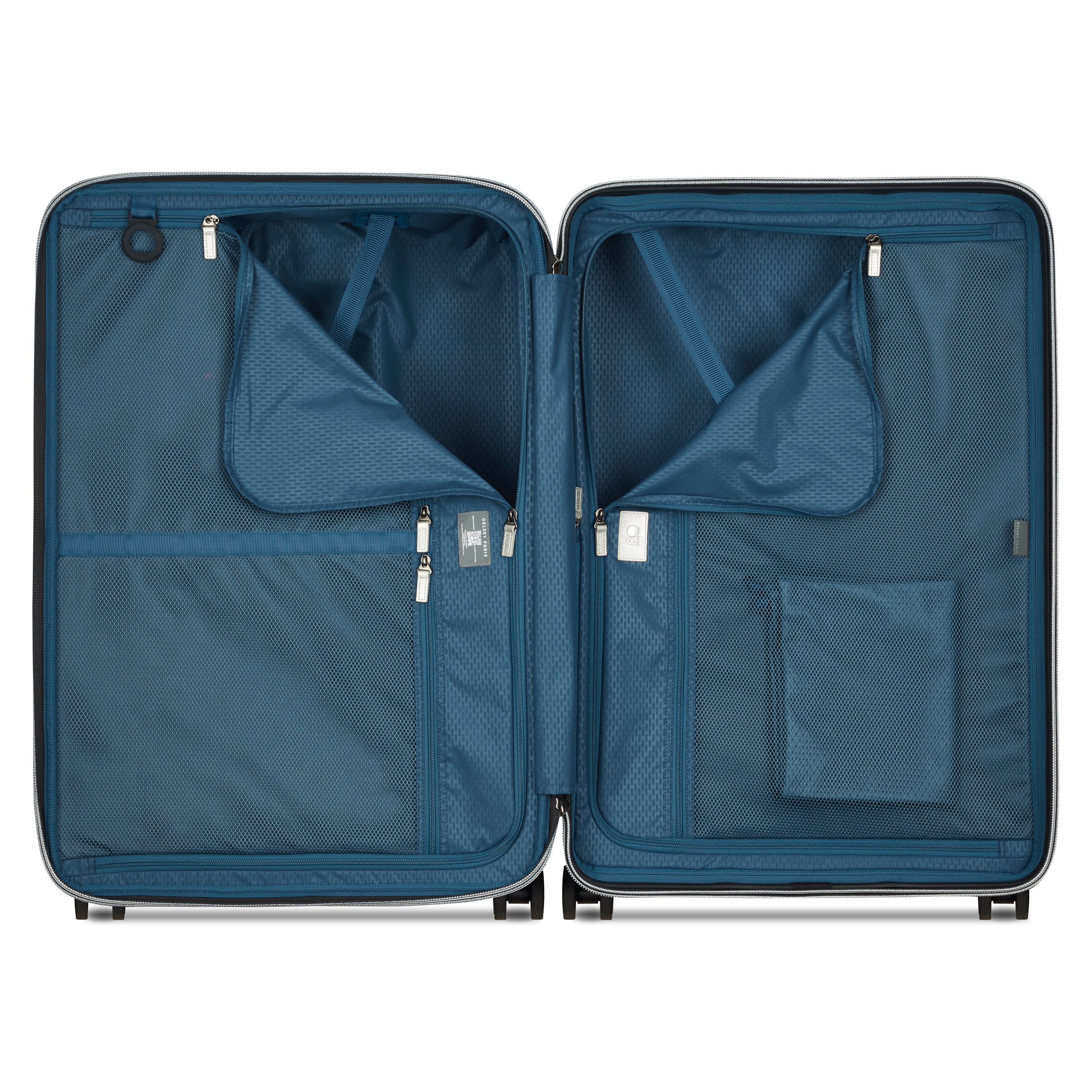 CADENCE| Suitcase Check-In Expandable 76 CM BLACK/SILVER