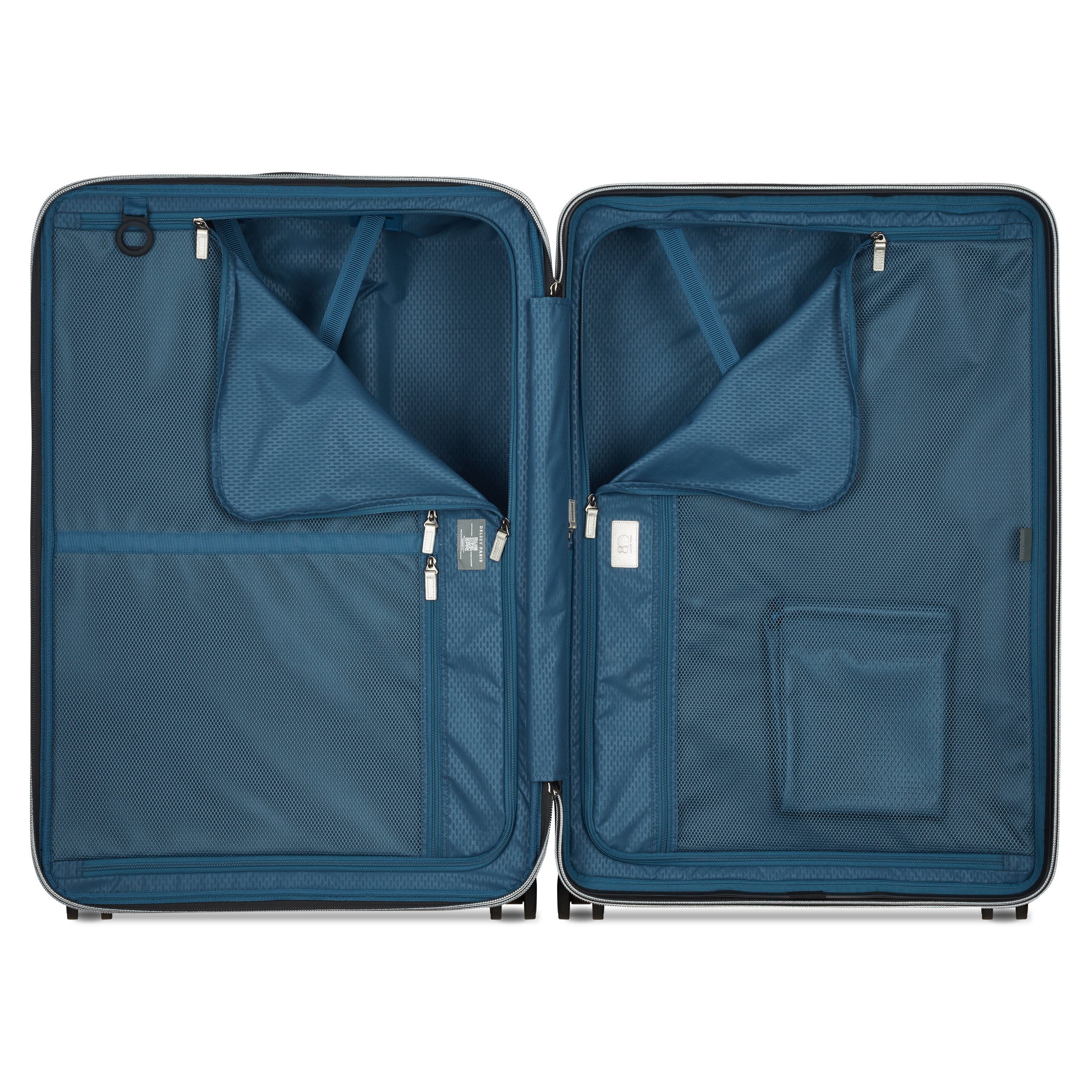 CADENCE| Suitcase Check-In Expandable 81.5 CM BLACK/SILVER
