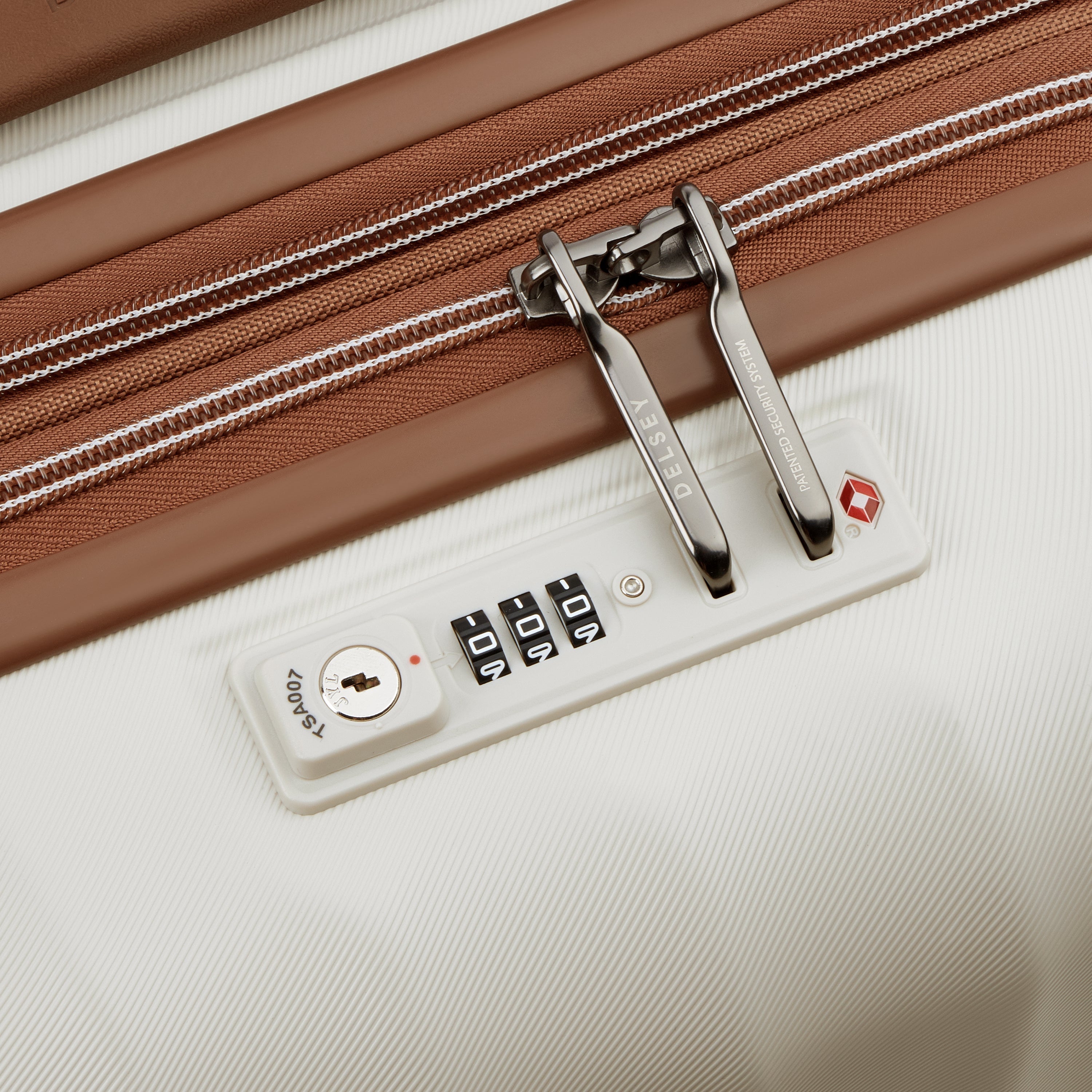 CARROUSEL 2| Valise Cabine Extensible 55 CM OFF WHITE