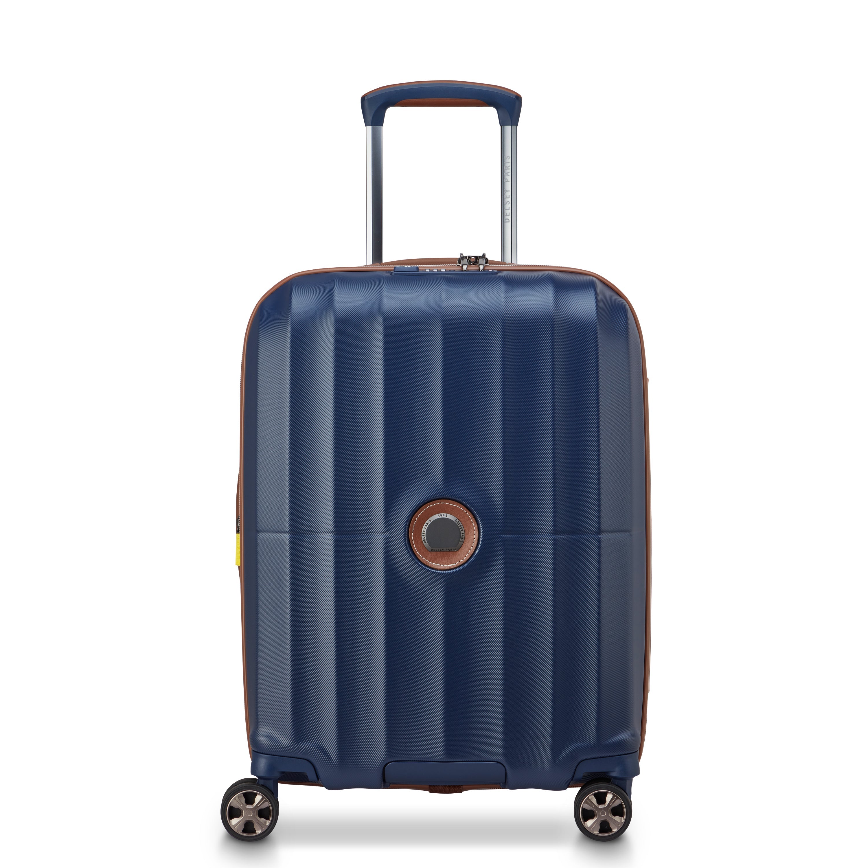 CARROUSEL 2| Valise Cabine Slim Extensible 55 CM BLEU