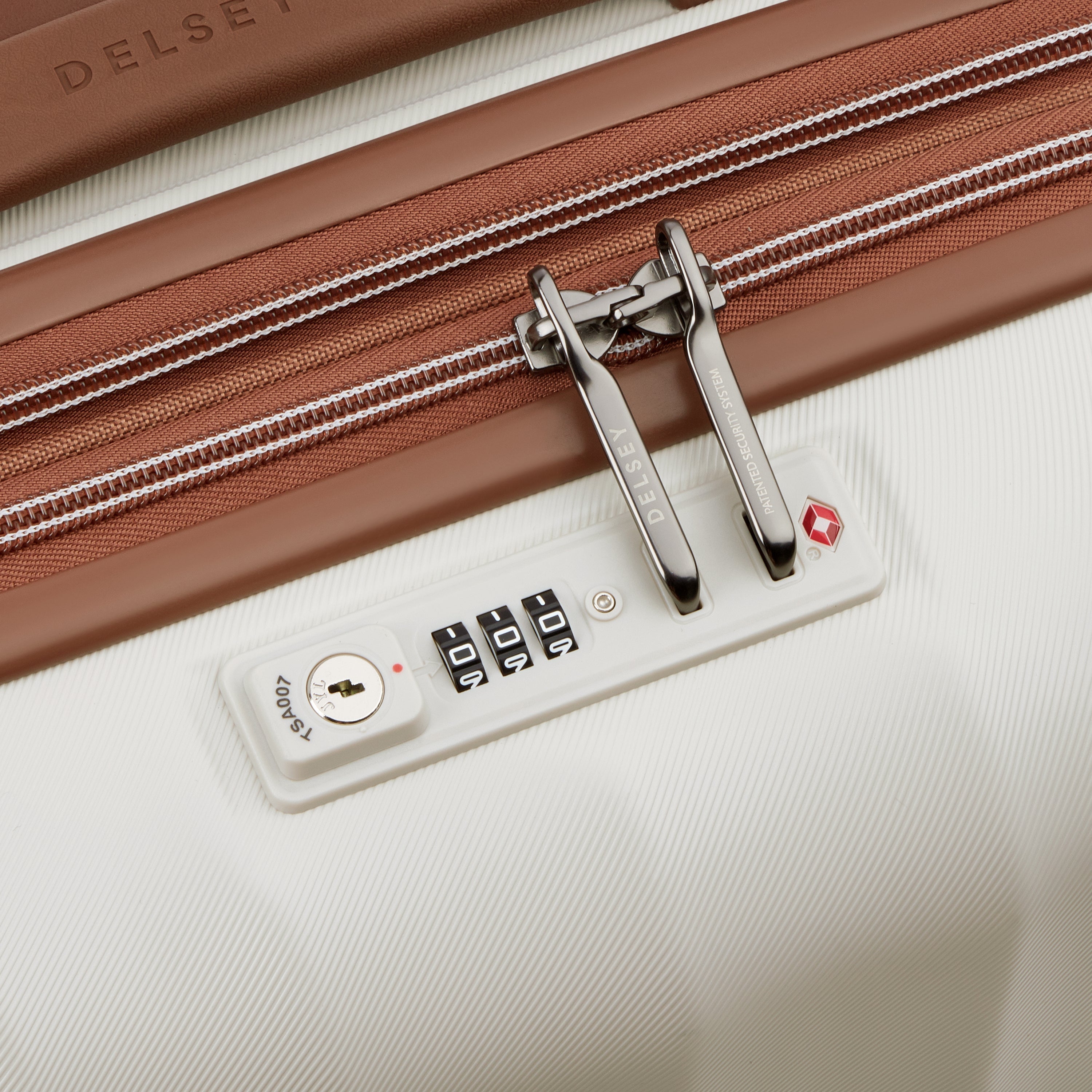 CARROUSEL 2| Koffer Cabine Slim Uitbreidbaar 55 CM GEBROKEN WIT