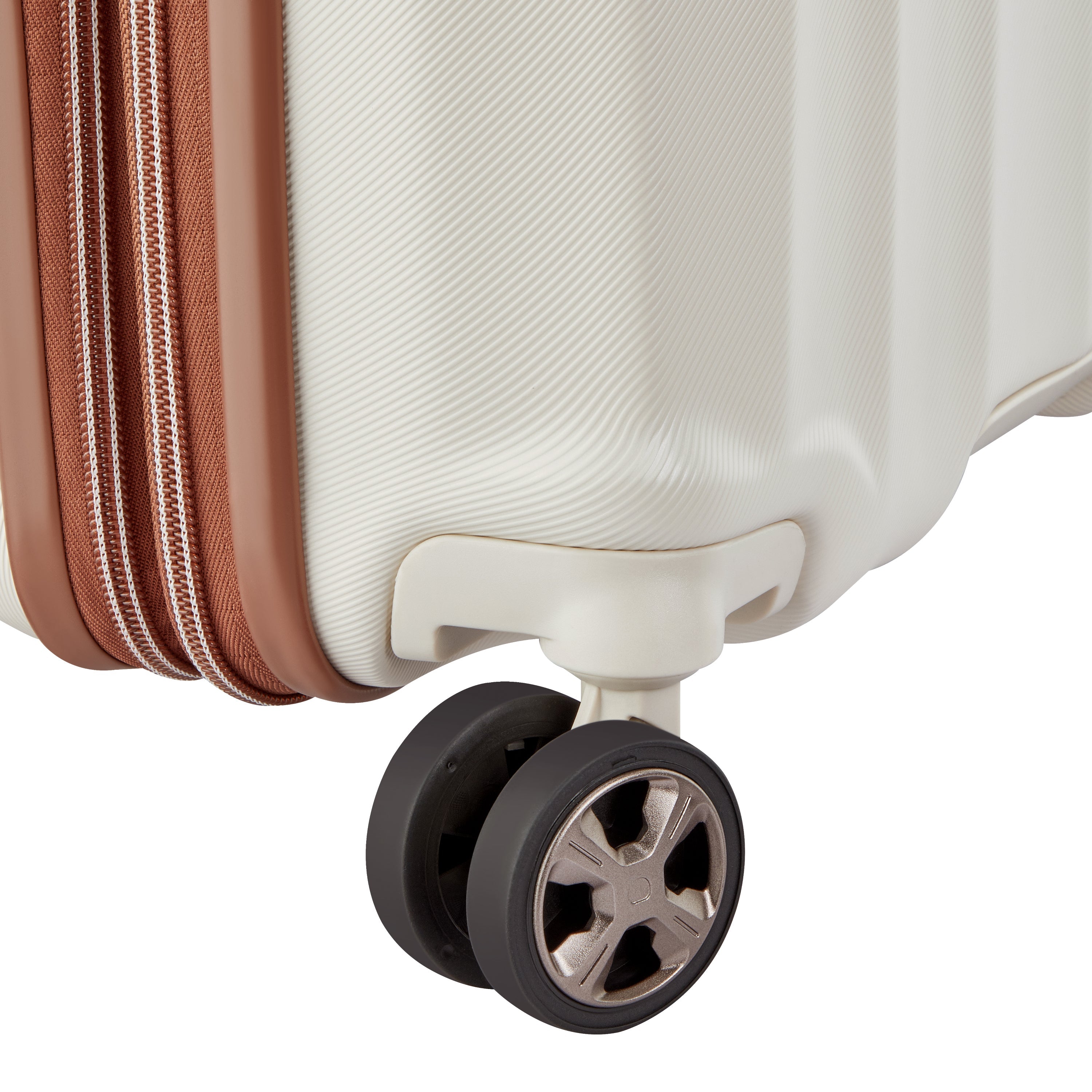 CARROUSEL 2| Koffer Cabine Slim Uitbreidbaar 55 CM GEBROKEN WIT