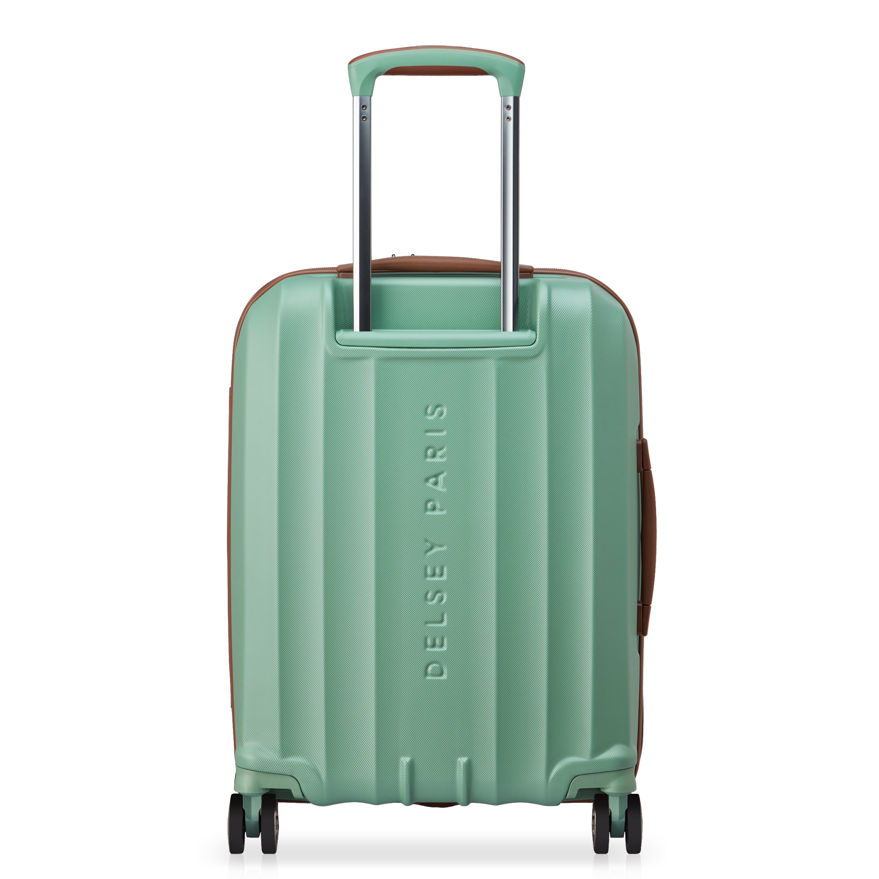CARROUSEL 2| Maleta Cabina Slim Expandible 55 CM VERDE SALVIA