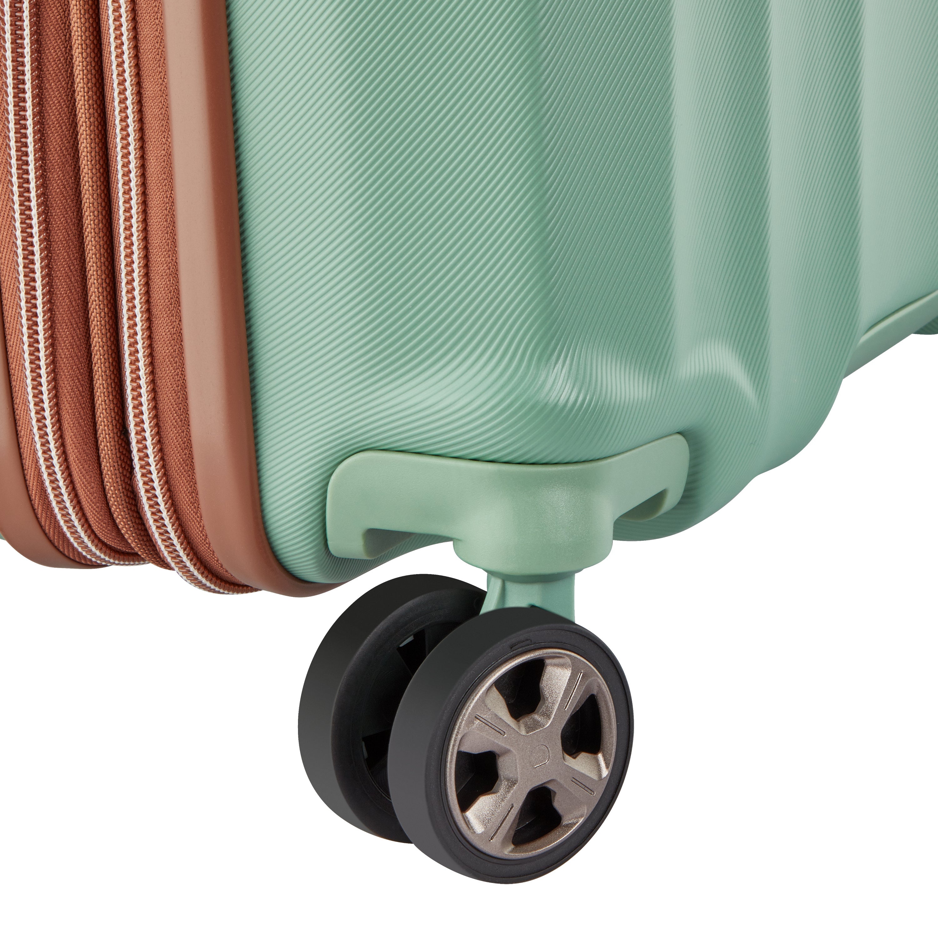 CARROUSEL 2| Maleta Cabina Slim Expandible 55 CM VERDE SALVIA