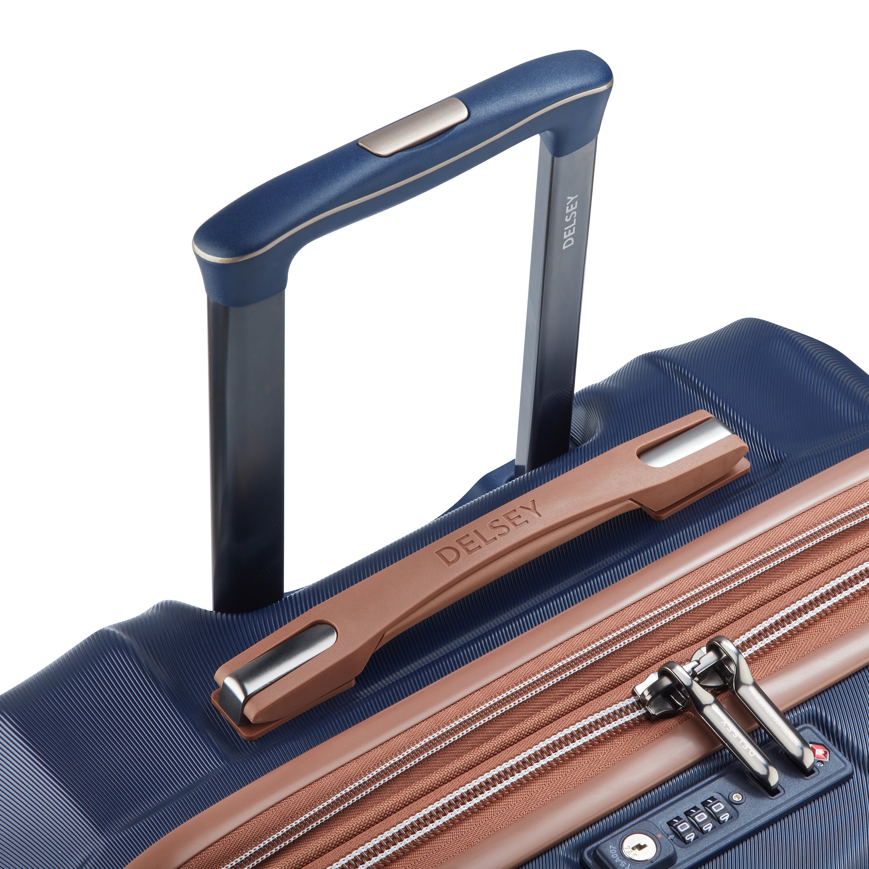 CARROUSEL 2| Valise Soute Extensible 66 CM BLEU