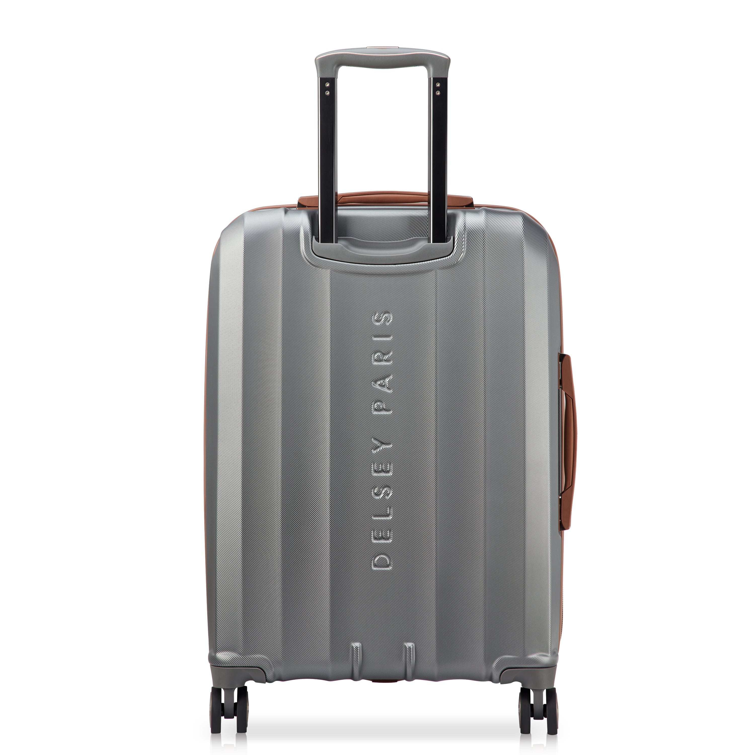CARROUSEL 2| Valise Soute Extensible 66 CM ARGENT