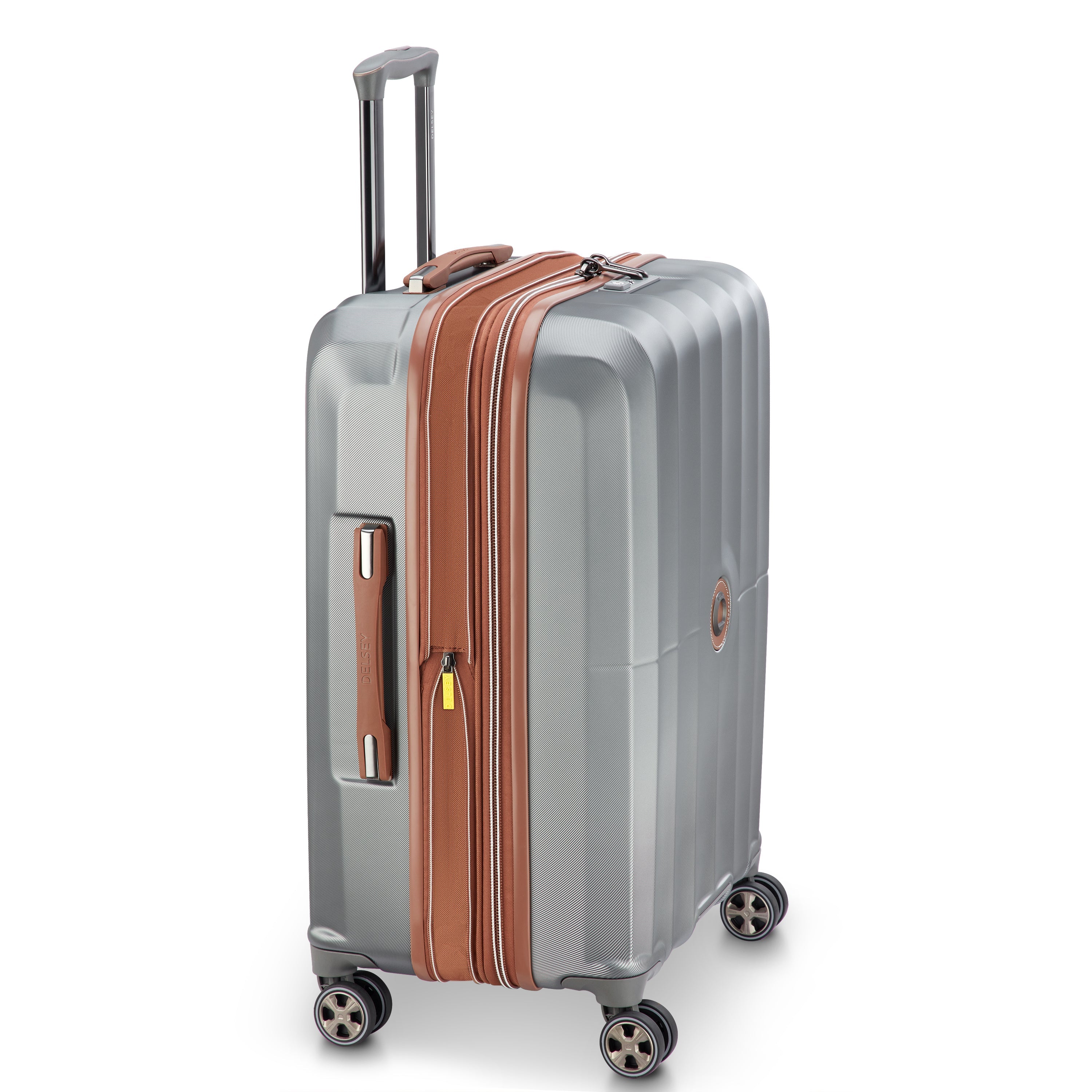CARROUSEL 2| Valise Soute Extensible 66 CM ARGENT