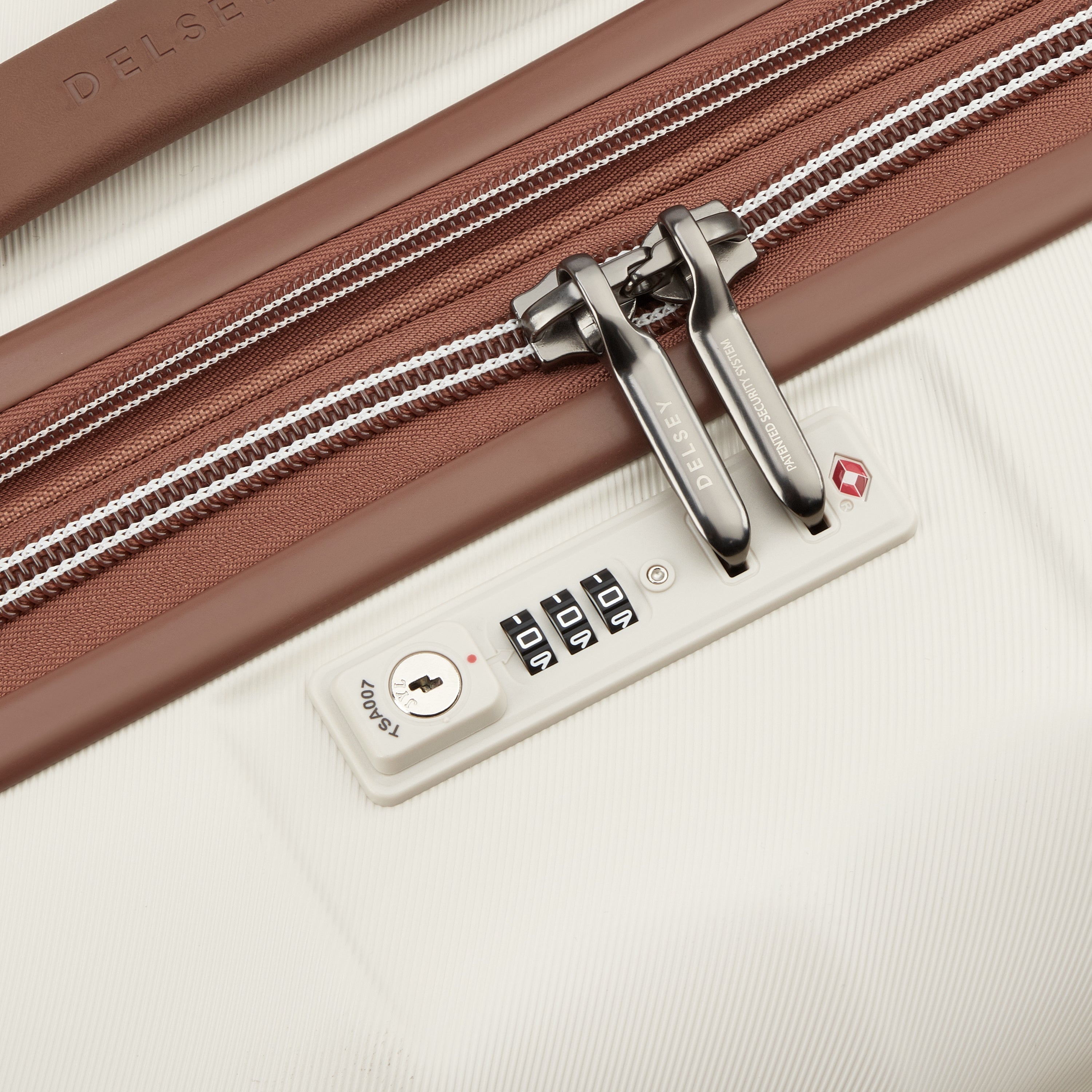 CARROUSEL 2| Maleta Facturada Expandible 76.5 CM BLANCO ROTO