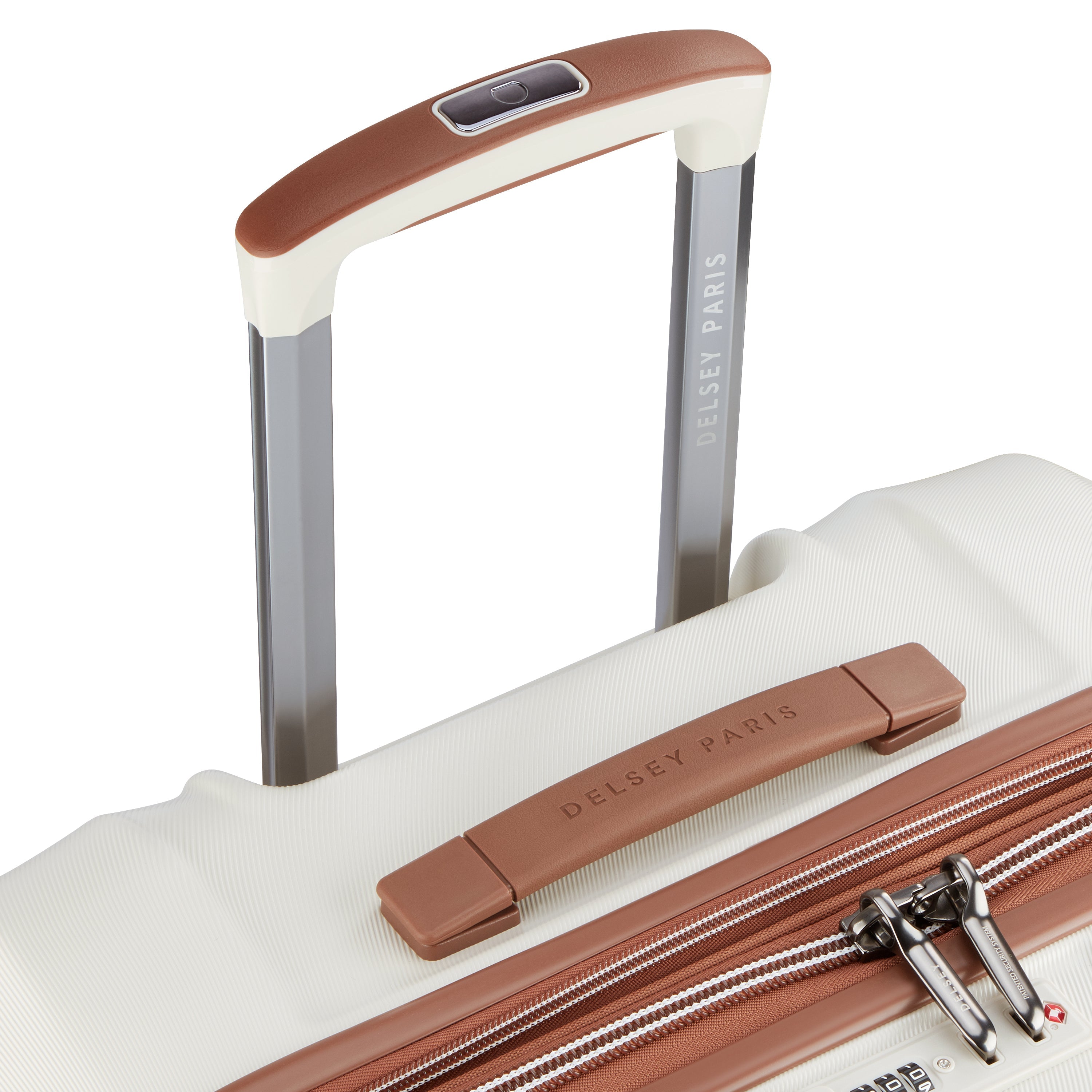 CARROUSEL 2| Maleta Facturada Expandible 76.5 CM BLANCO ROTO