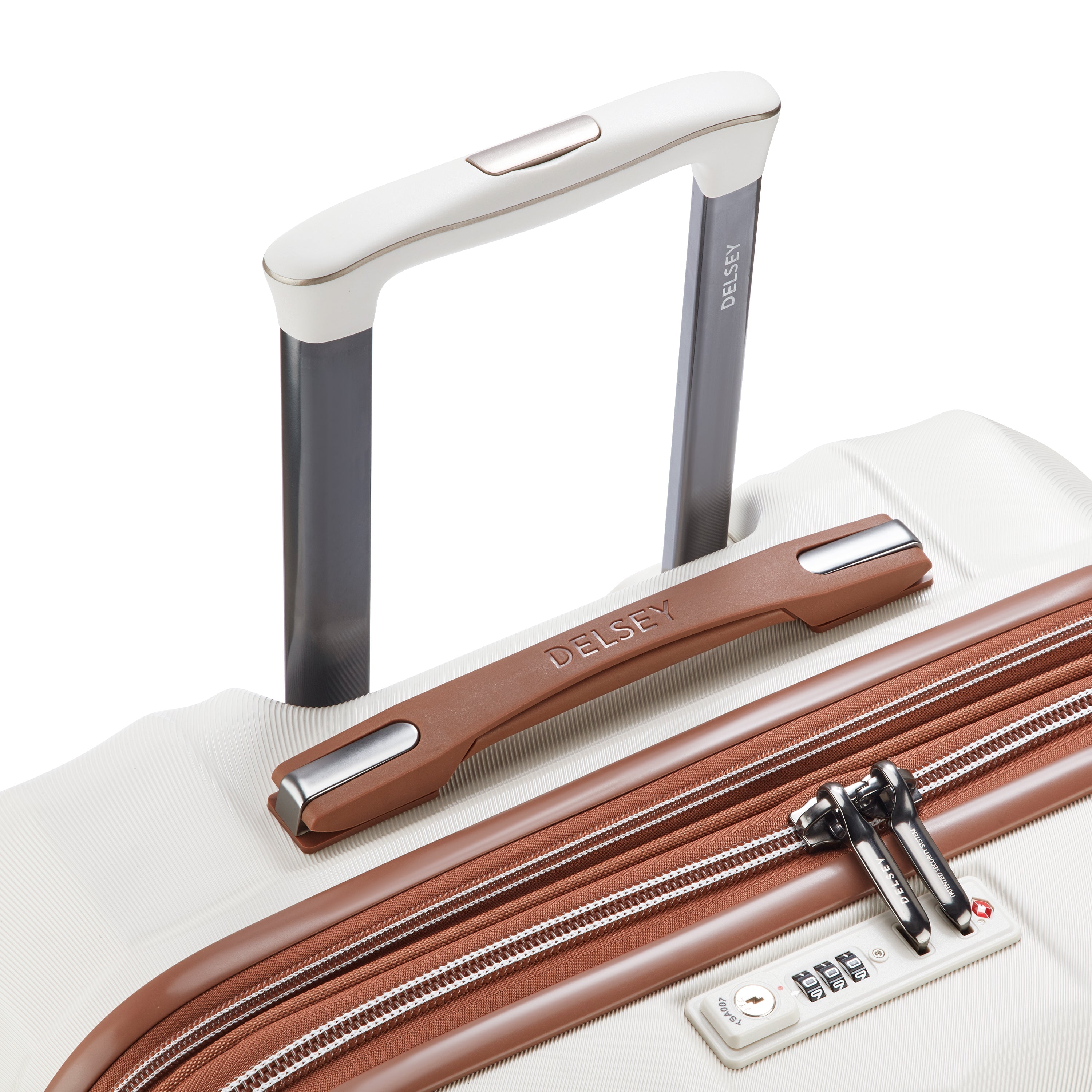 CARROUSEL 2| Valise Soute Extensible 66 CM OFF WHITE