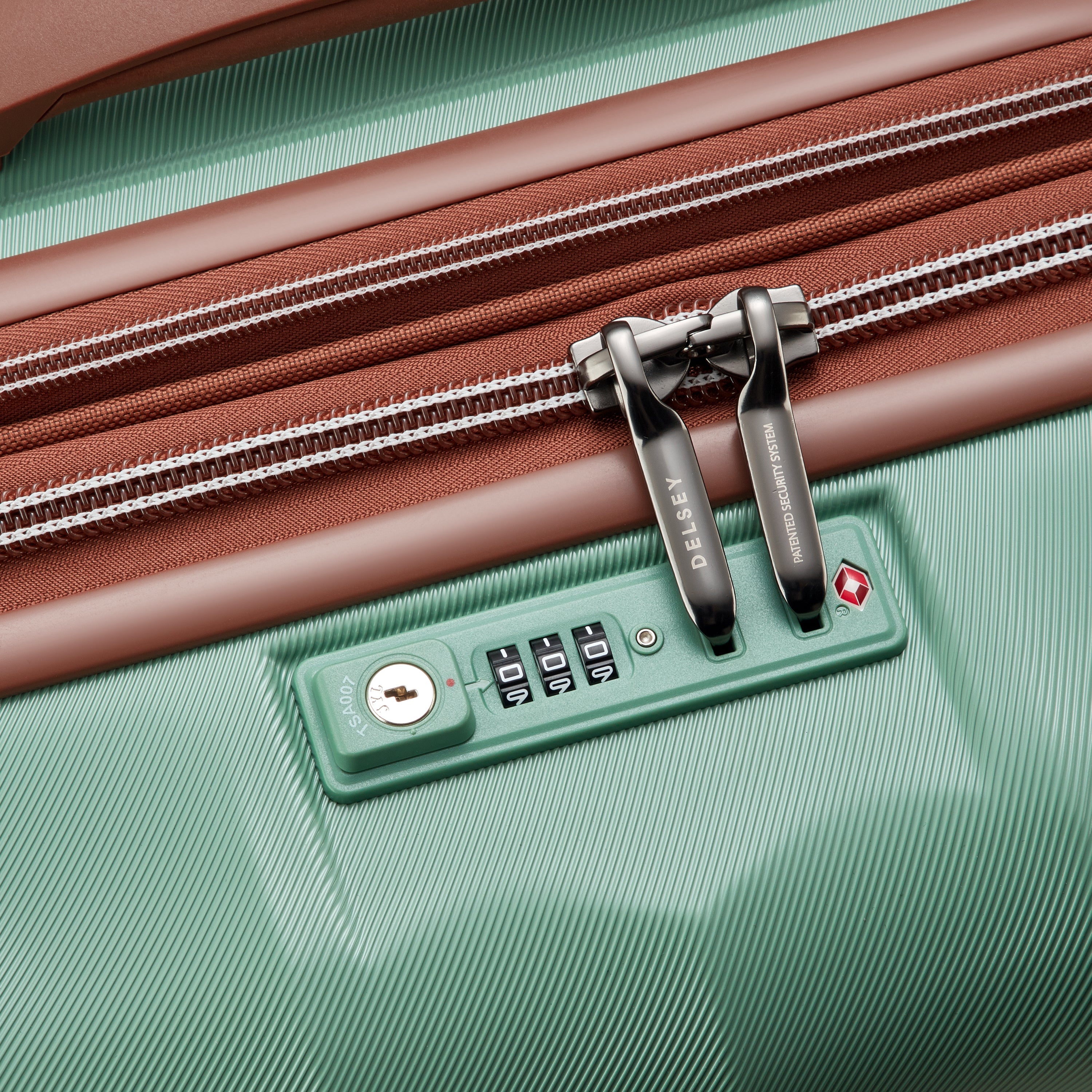 CARROUSEL 2| Valise Soute Extensible 66 CM VERT SAUGE