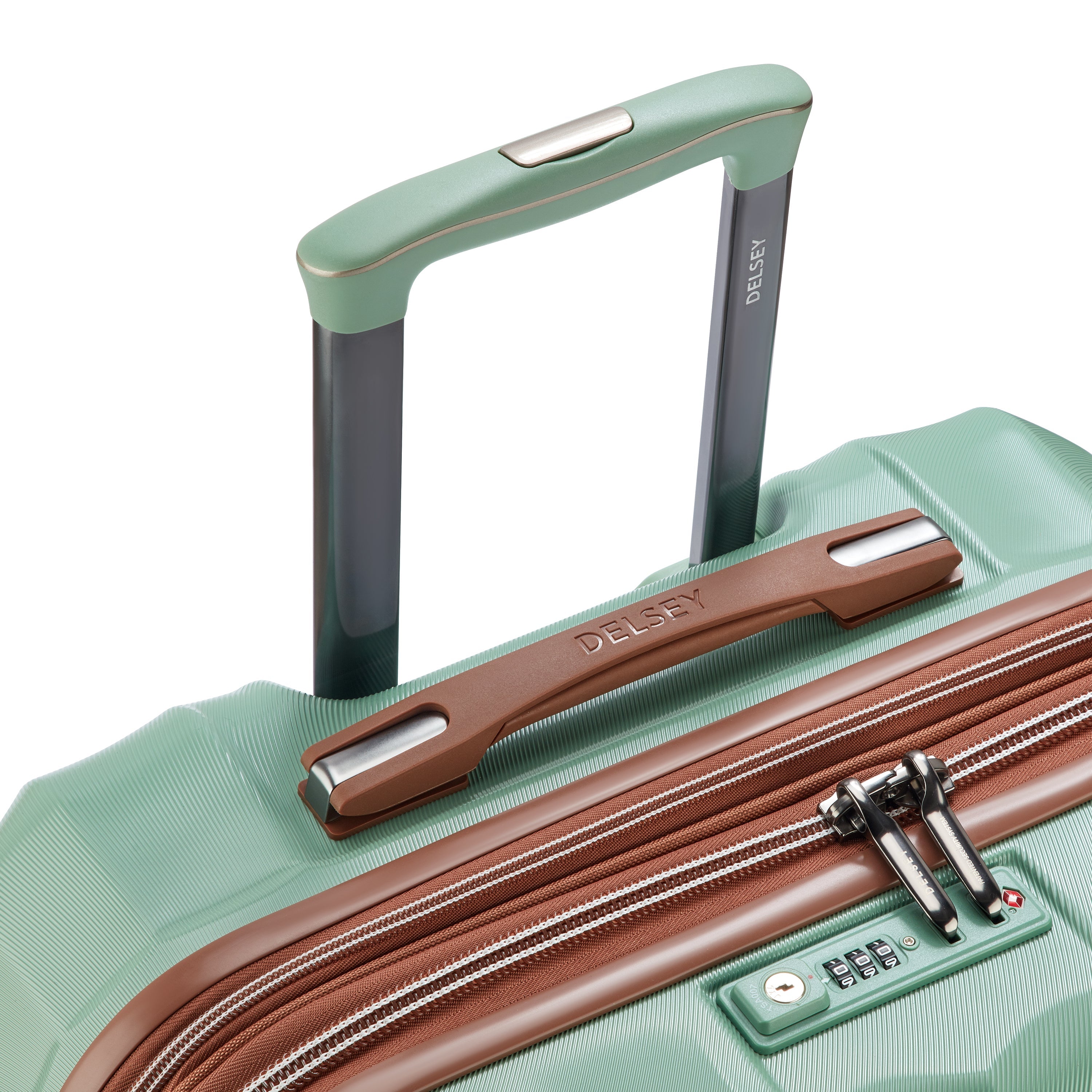 CARROUSEL 2| Valise Soute Extensible 66 CM VERT SAUGE