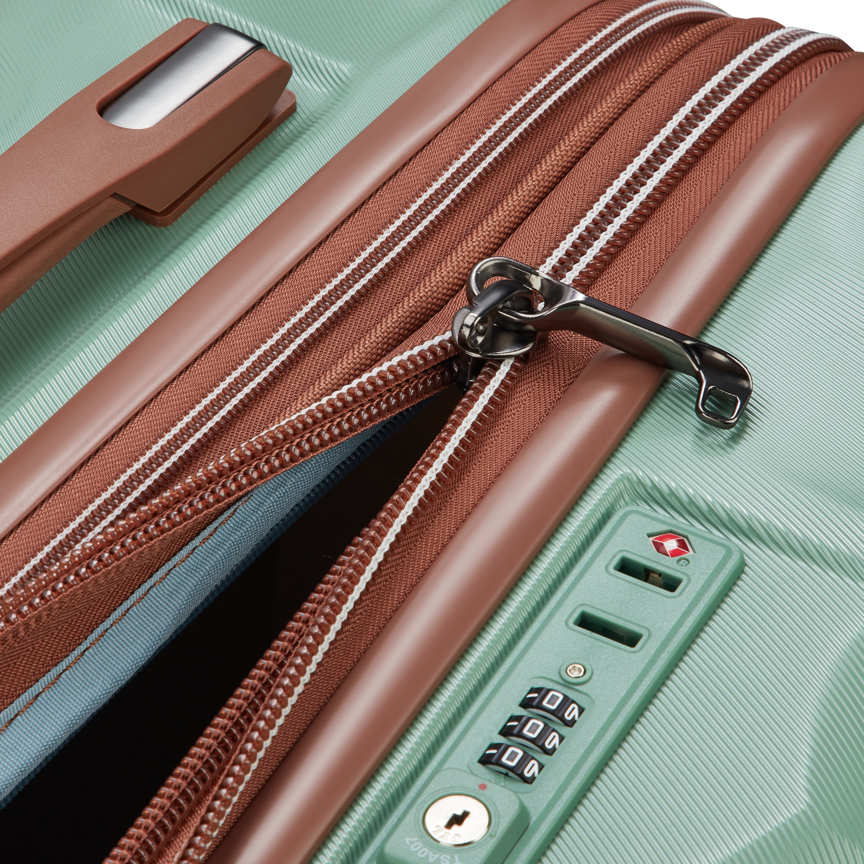CARROUSEL 2| Valise Soute Extensible 66 CM VERT SAUGE