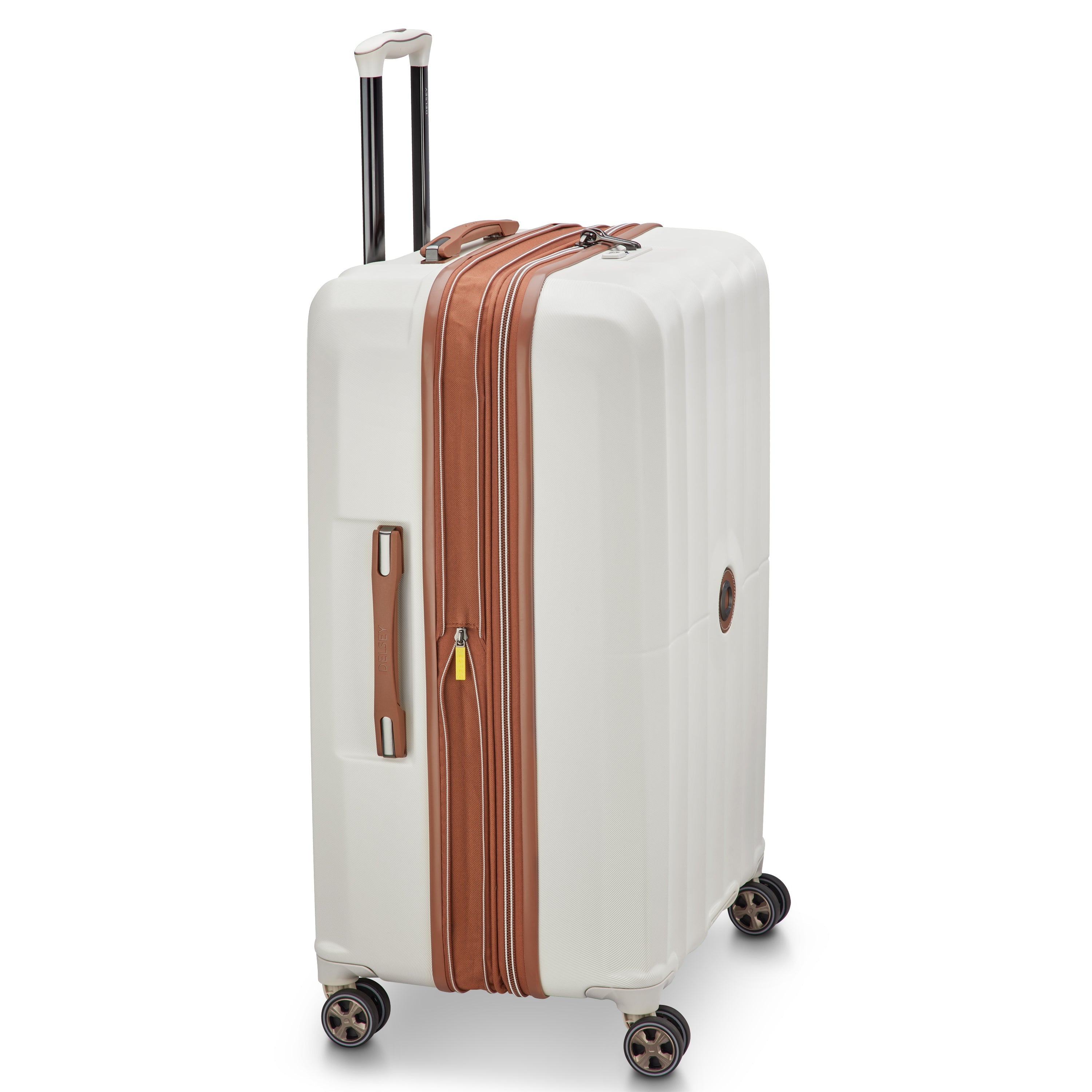 CARROUSEL 2| Valise Soute Extensible 76 CM OFF WHITE