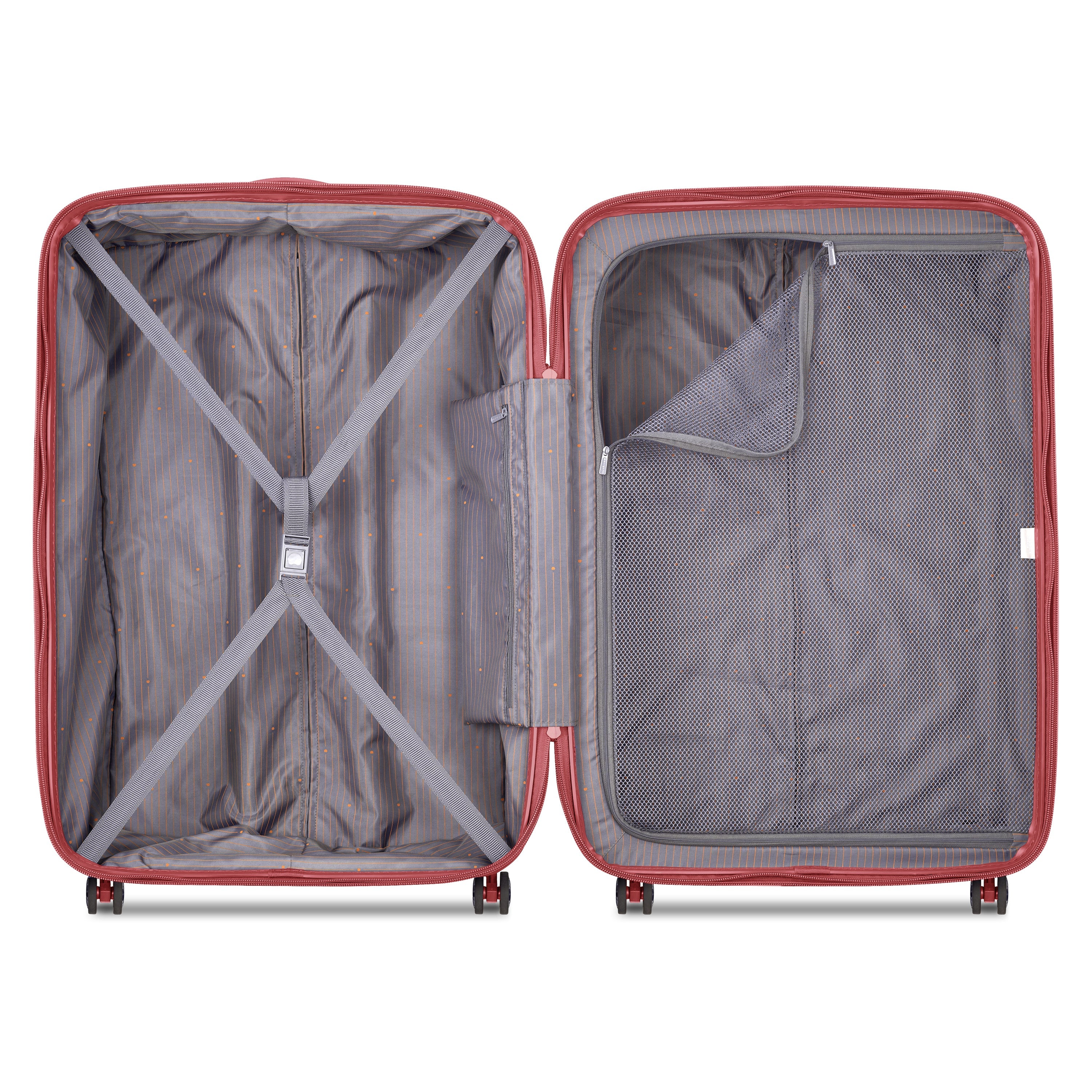 CAUMARTIN PLUS| Valise Soute Extensible 76 CM ROUGE