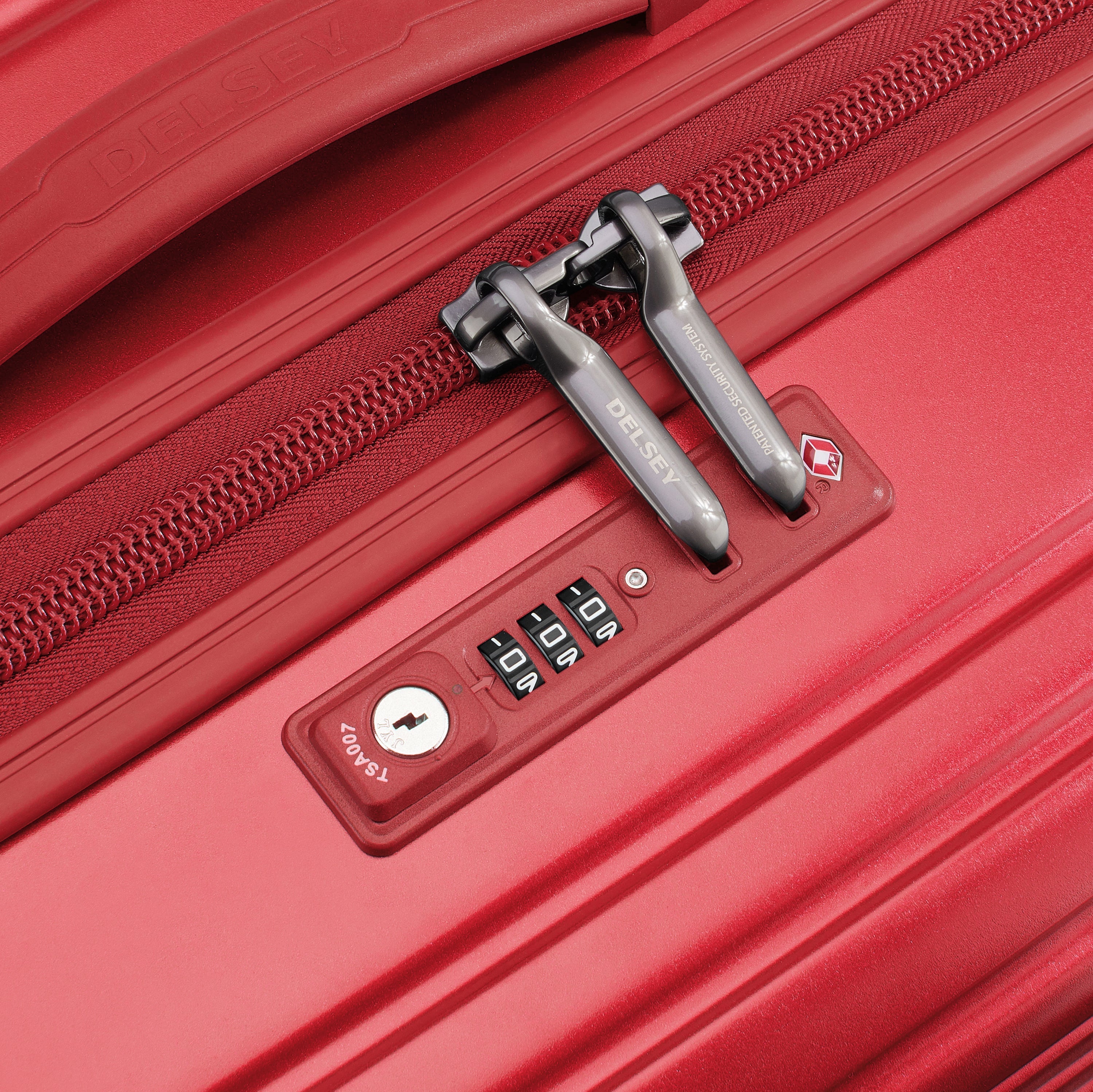 CAUMARTIN PLUS| Valise Soute Extensible 76 CM ROUGE