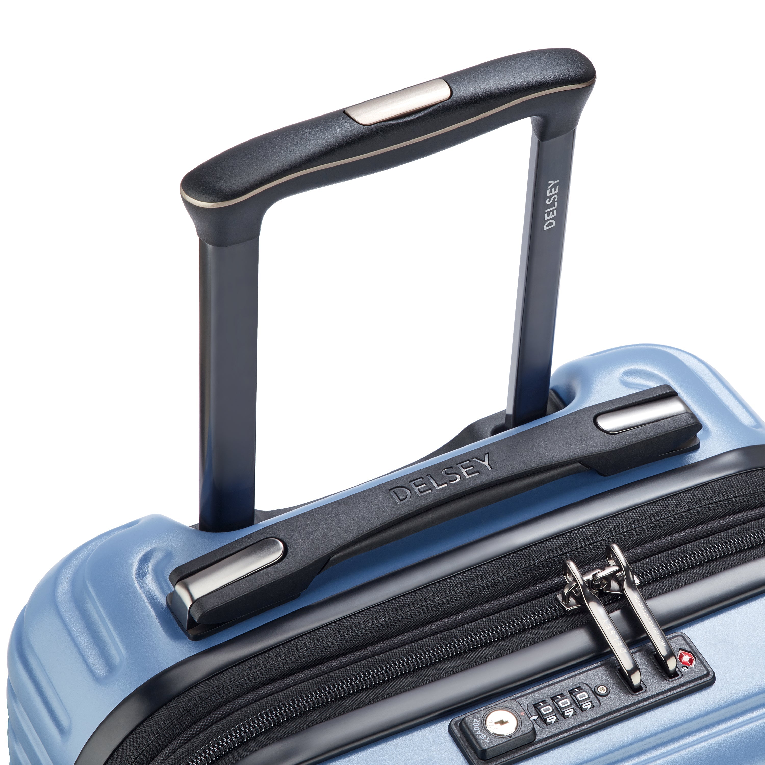 CAUMARTIN PLUS| Valise Cabine Extensible 55 CM BLEU ZINC