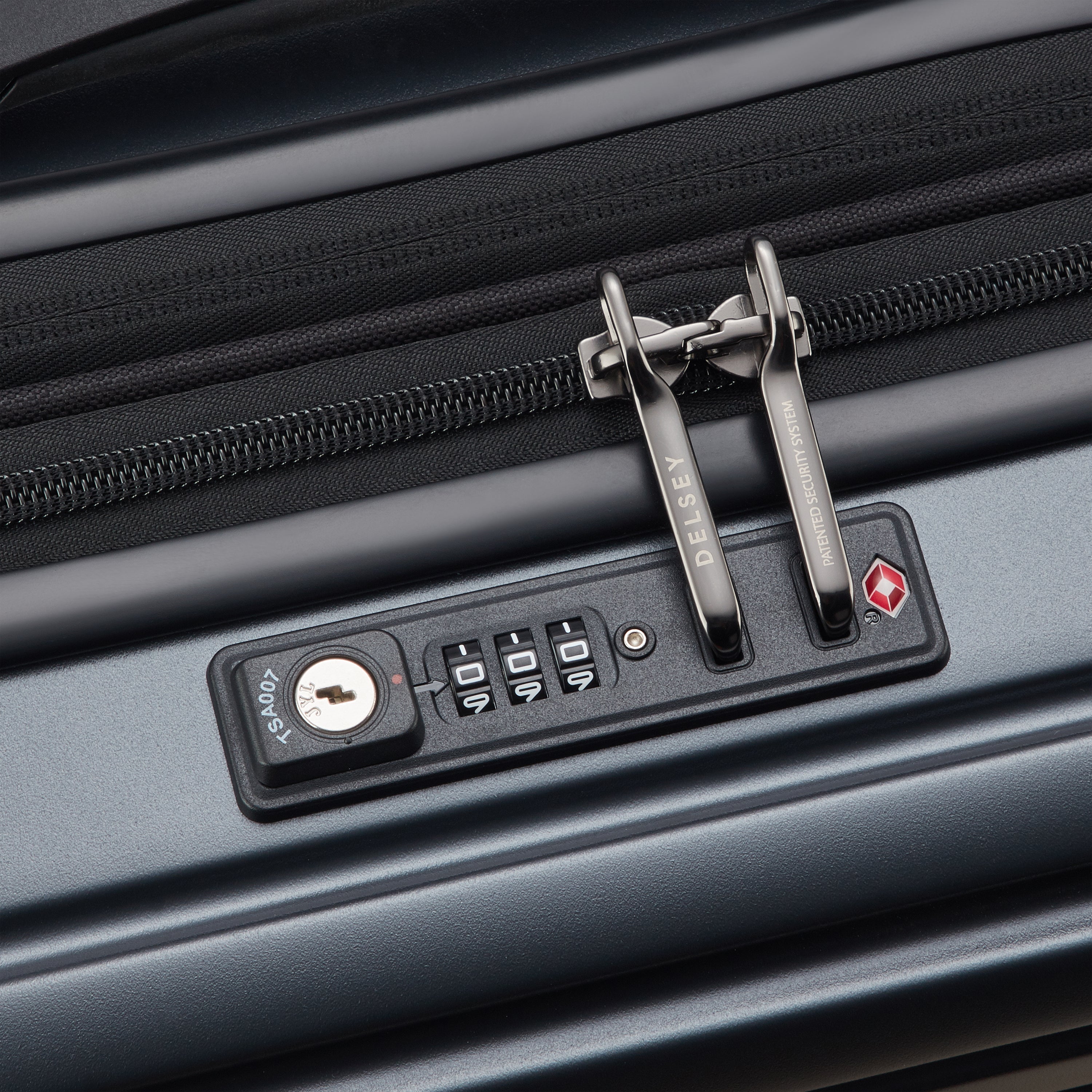 CAUMARTIN PLUS| Expandable Cabin slim Suitcase 55 CM GRAPHITE