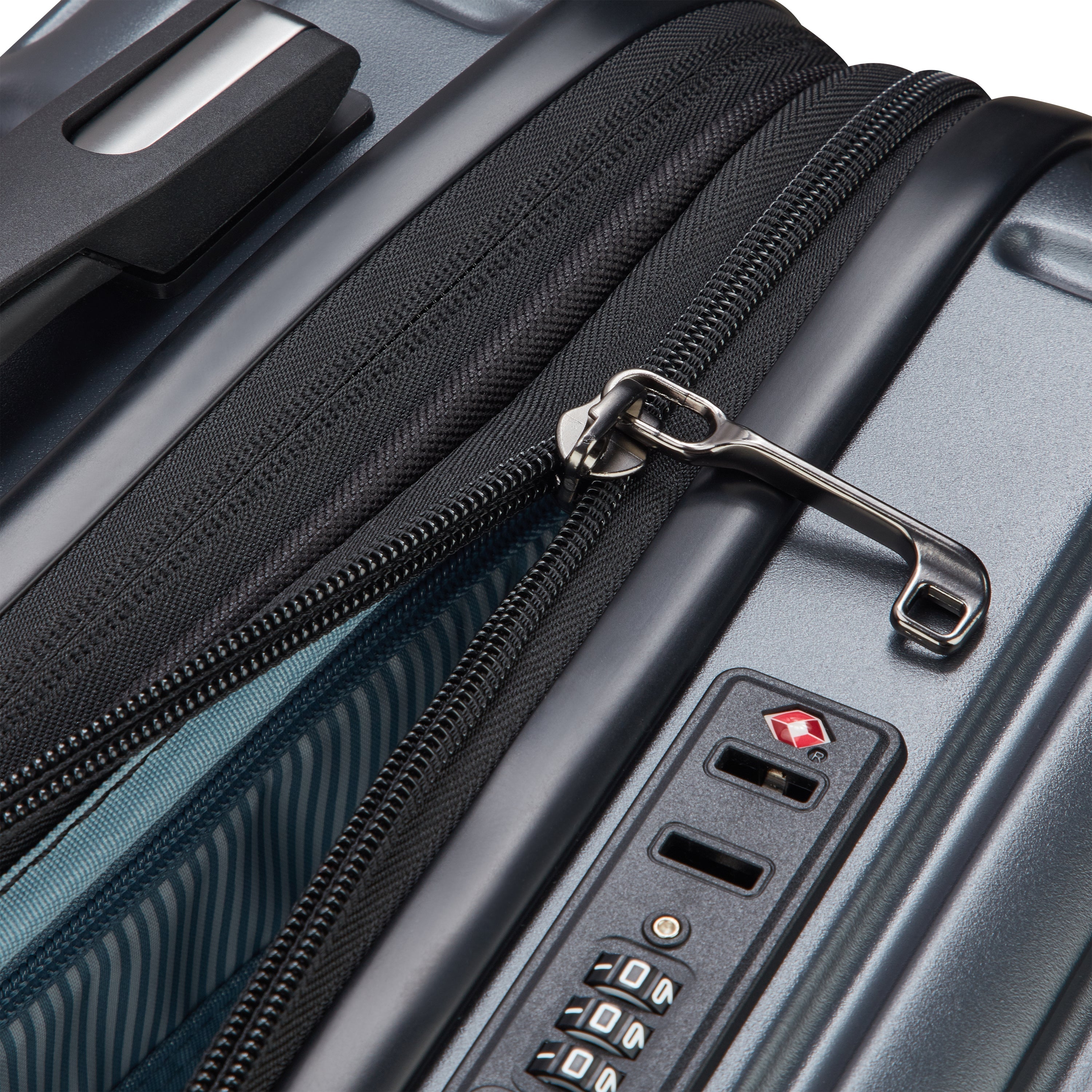CAUMARTIN PLUS| Expandable Cabin slim Suitcase 55 CM GRAPHITE