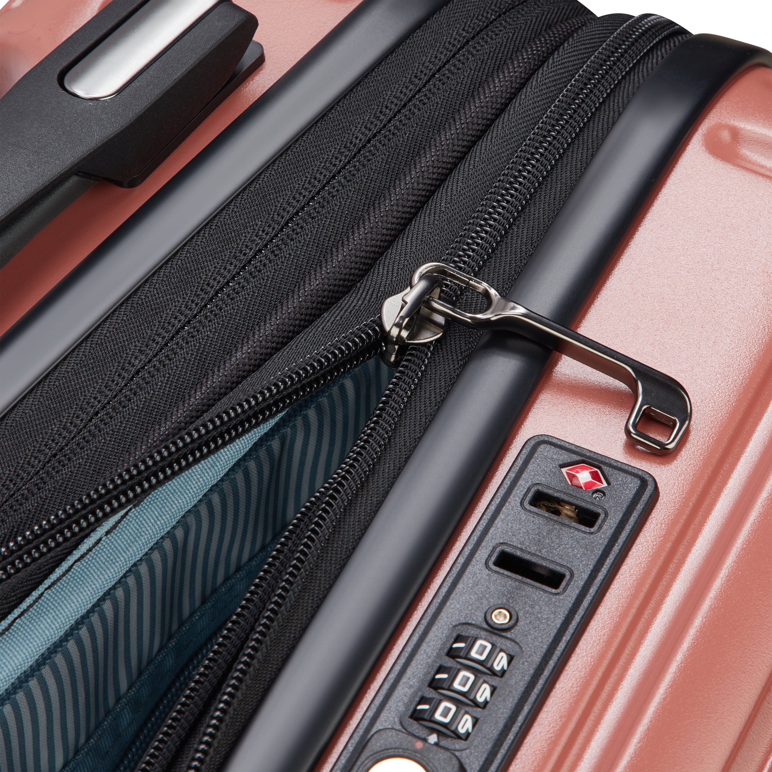 CAUMARTIN PLUS| Expandable Cabin slim Suitcase 55 CM BRICK