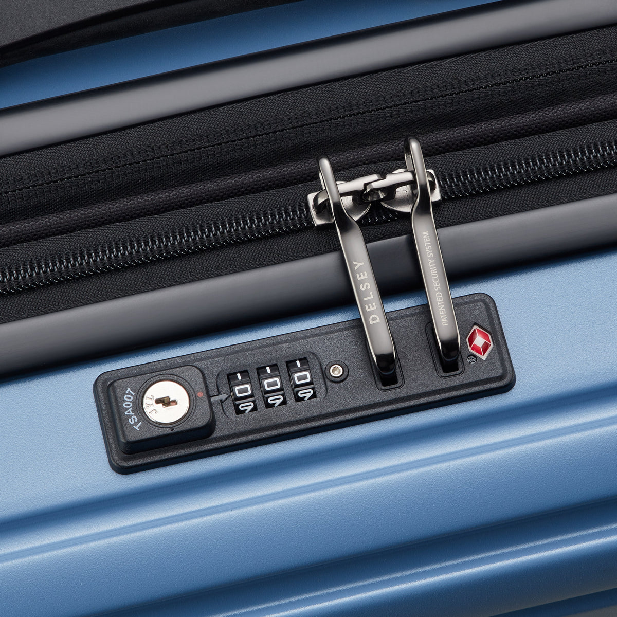 CAUMARTIN PLUS | Expandable Cabin slim Suitcase 55 CM ZINC BLUE