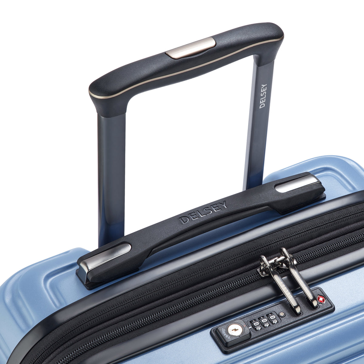 CAUMARTIN PLUS | Expandable Cabin slim Suitcase 55 CM ZINC BLUE