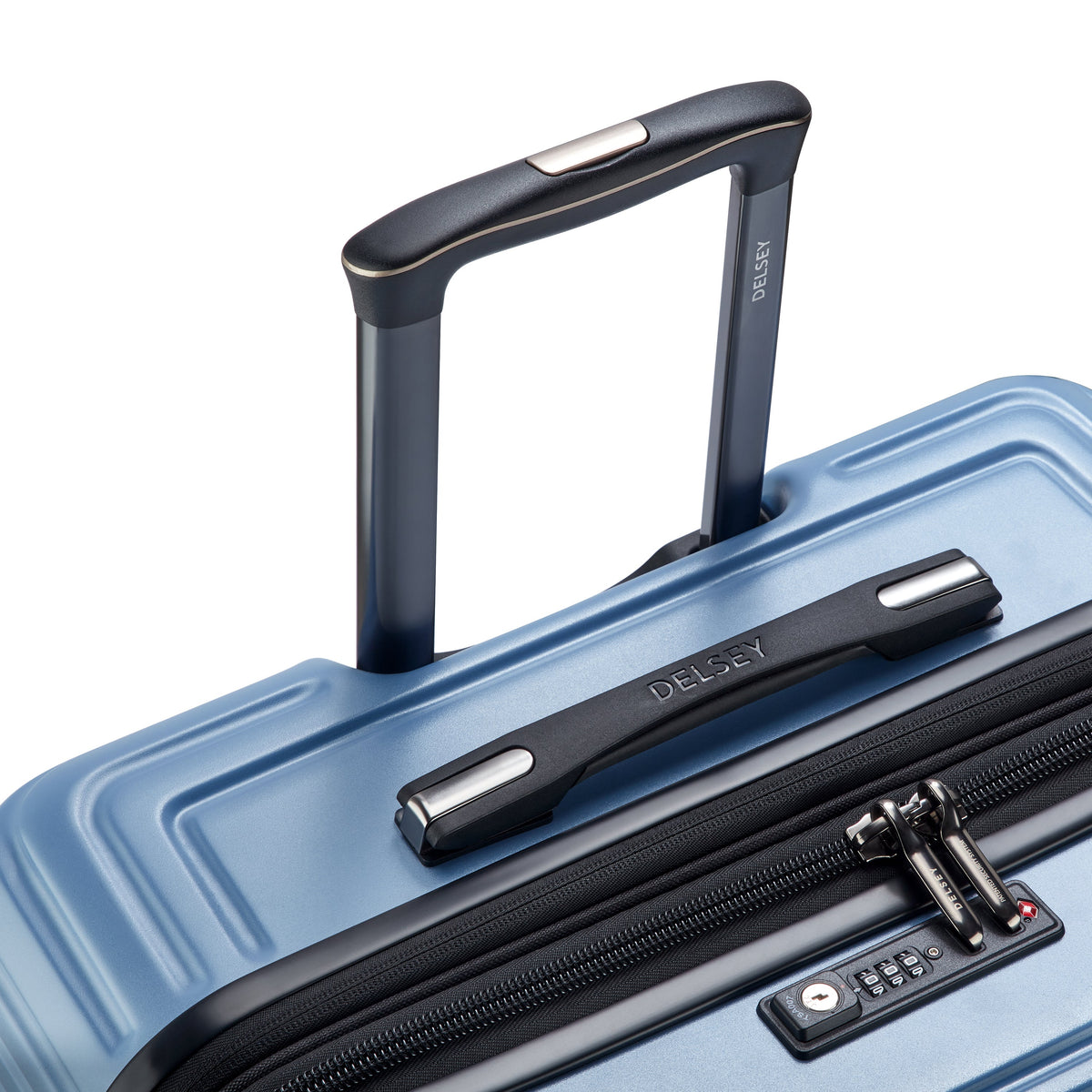 CAUMARTIN PLUS | Expandable Large Suitcase Check-In 76 CM ZINC BLUE