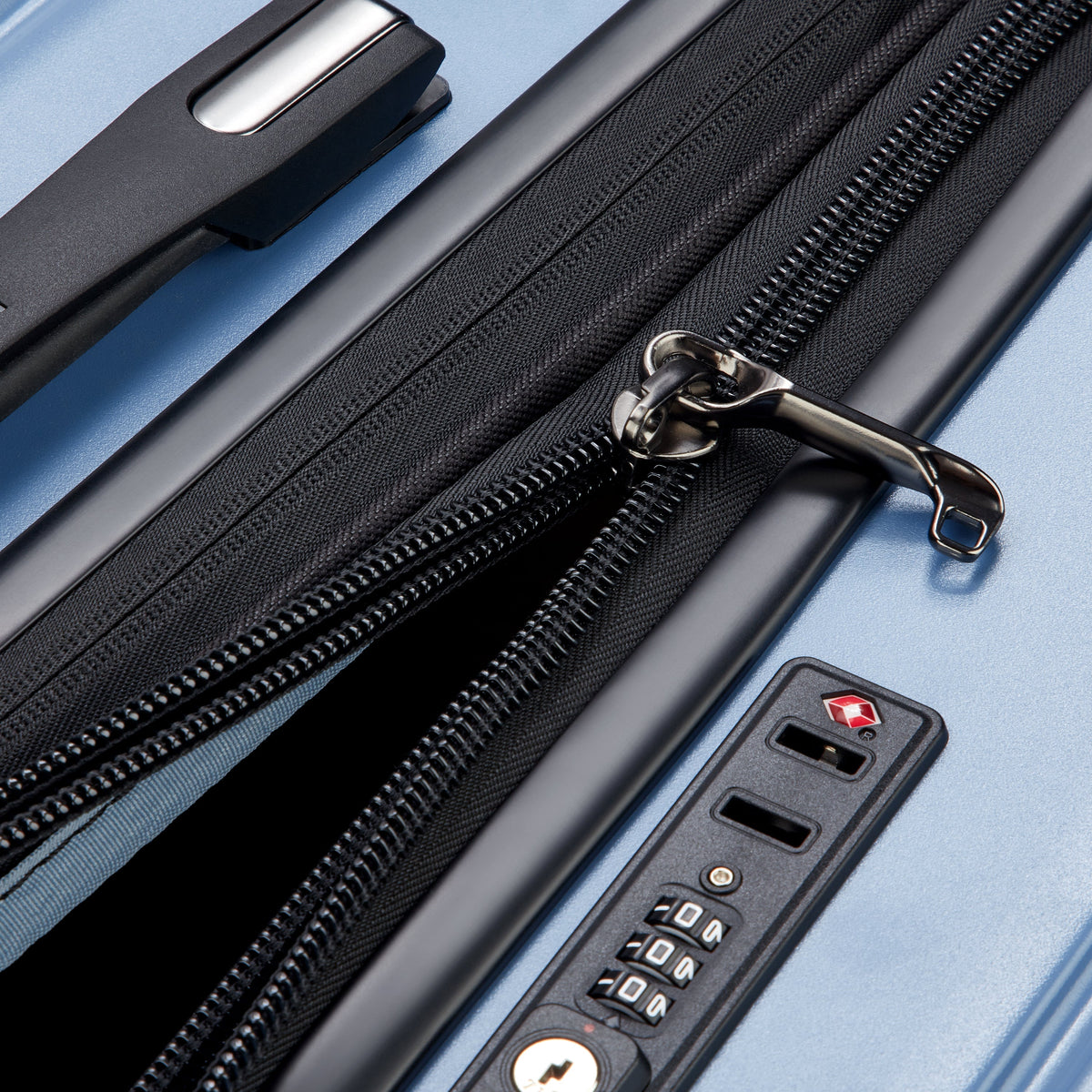 CAUMARTIN PLUS | Expandable Large Suitcase Check-In 76 CM ZINC BLUE