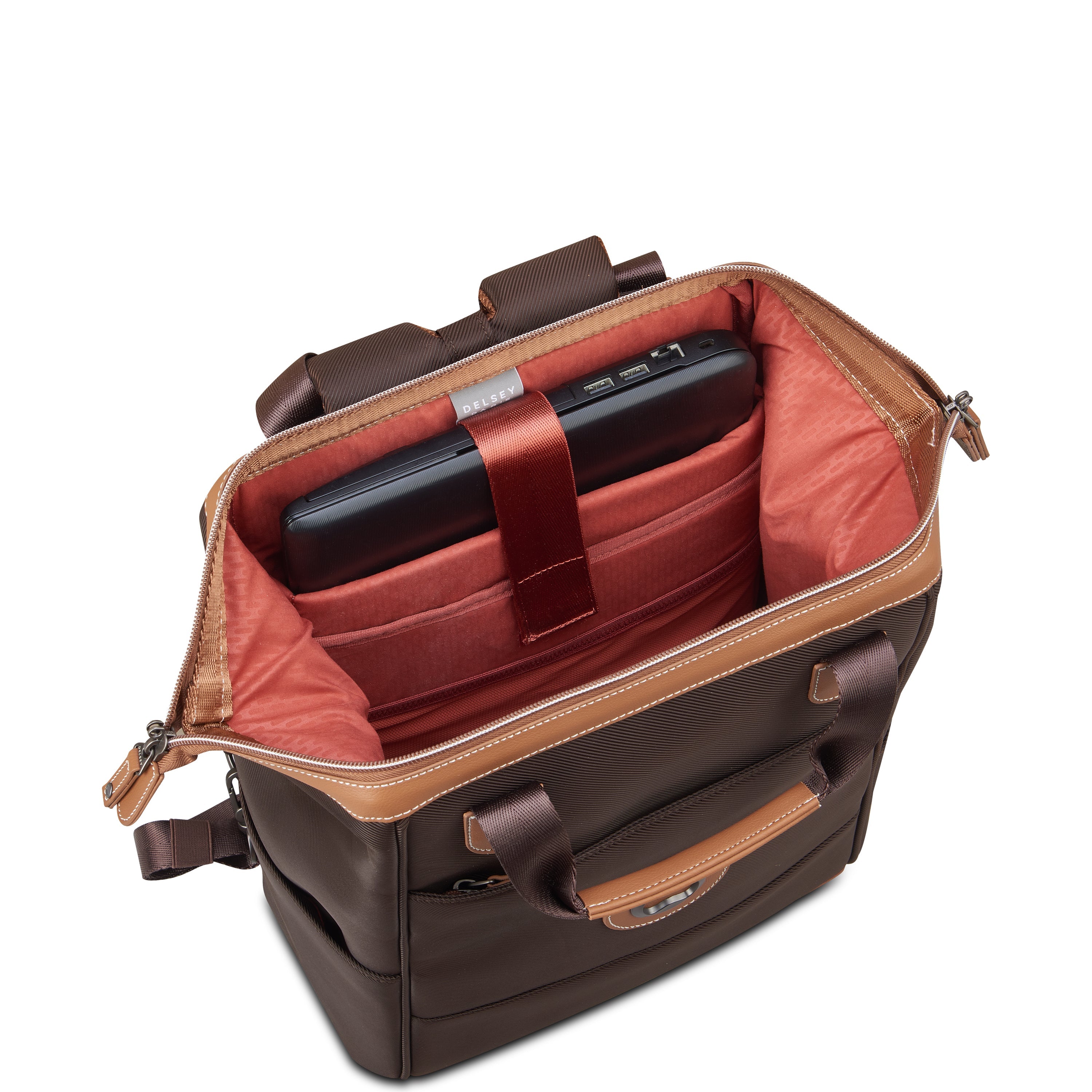 CHATELET AIR 2.0| Sac Cabas Sac à Dos 20.63L MARRON