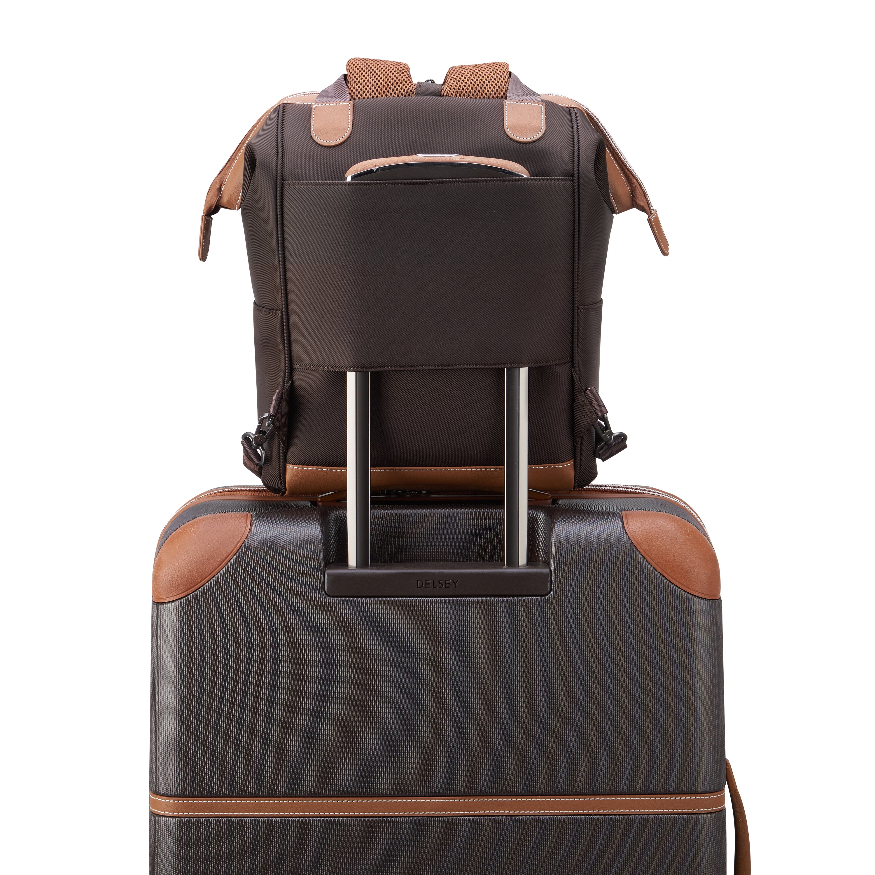 t*n様 Delsey ブラウン キャリーケース CHATELET AIR 2.0| Tote Backpack 20.63L BROWN
