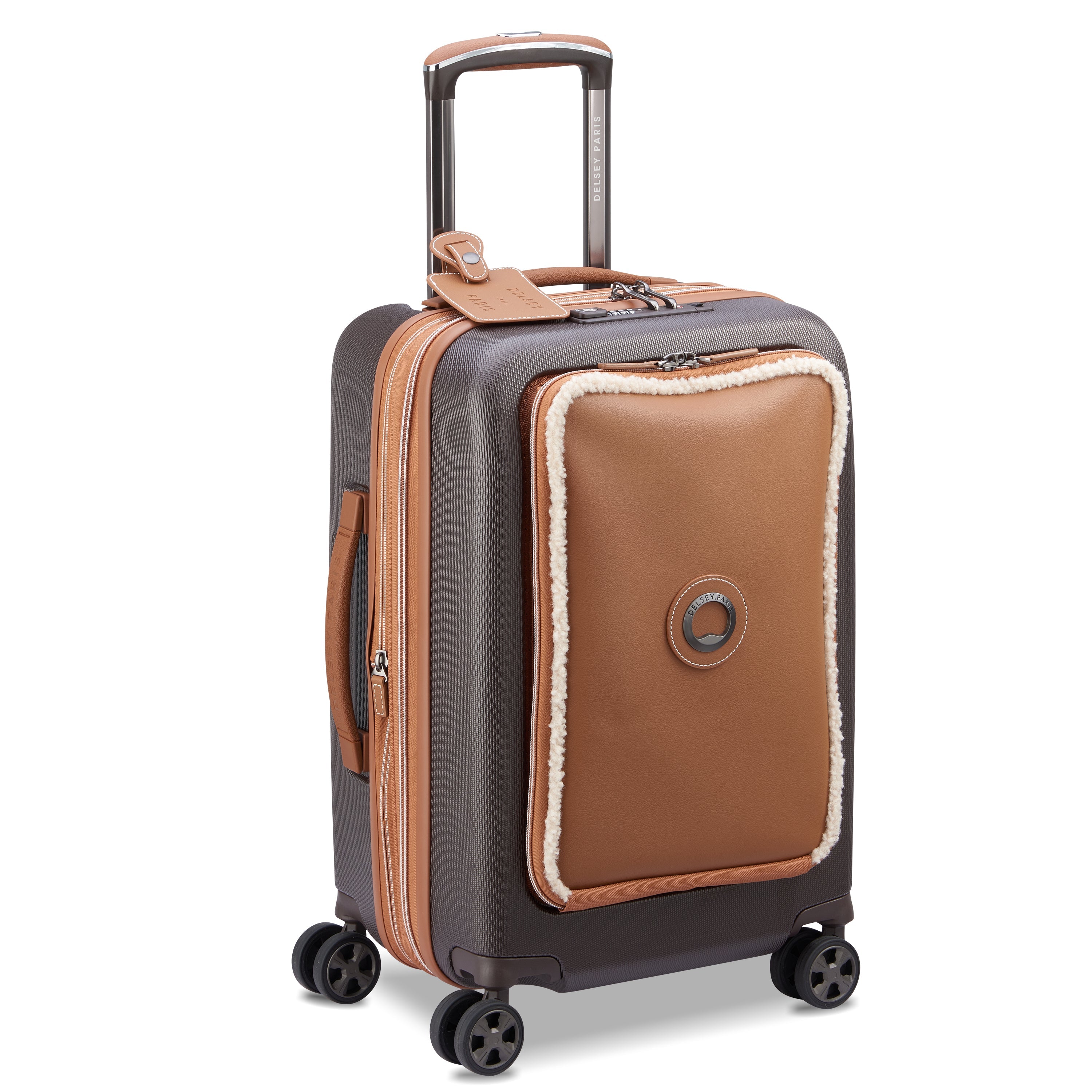 CHATELET AIR 2.0| Suitcase Cabin Expandable 55 CM BROWN