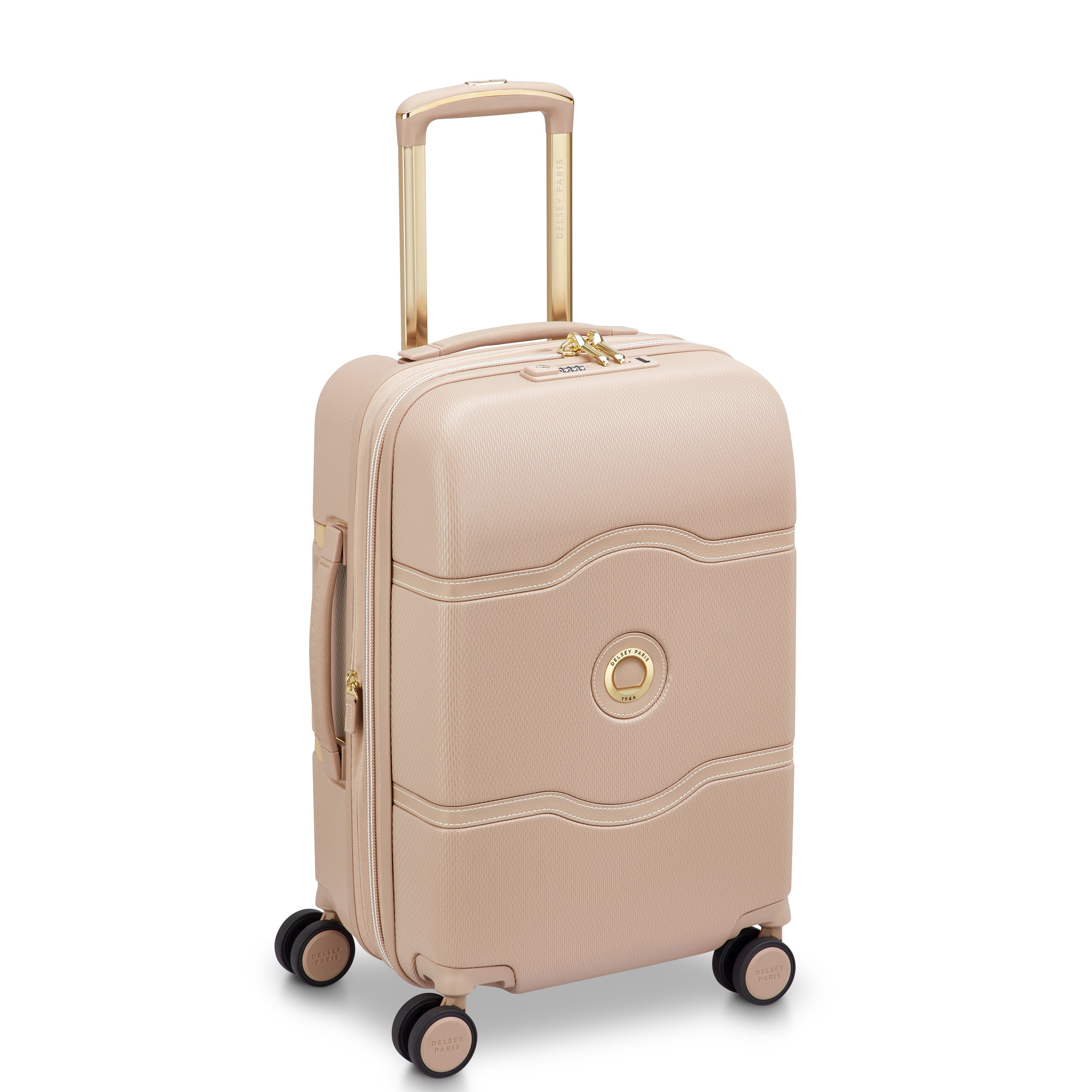 CHATELET AIR 2.0| Valise Cabine Extensible 55 CM BEIGE ROSE