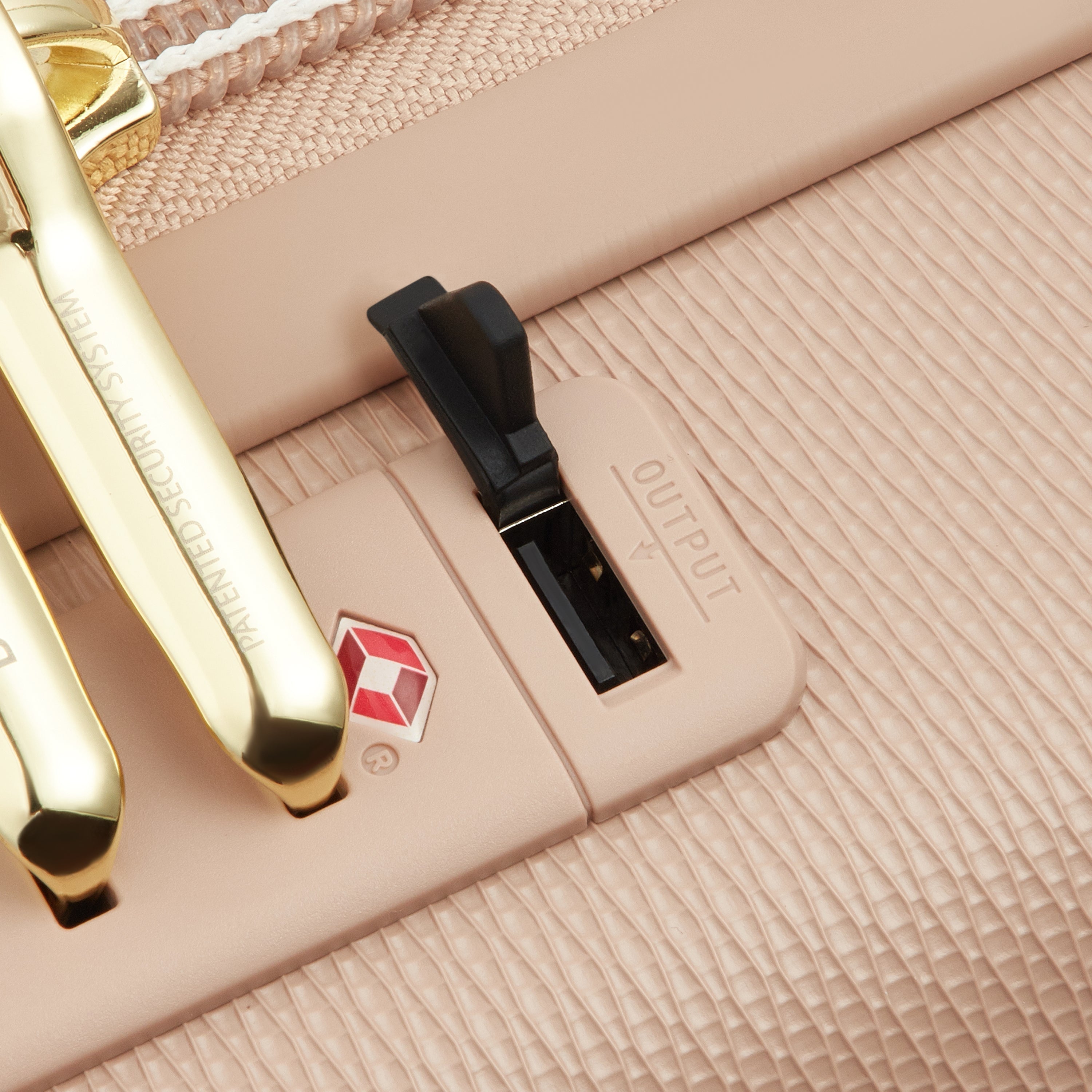 CHATELET AIR 2.0| Valise Cabine Extensible 55 CM BEIGE ROSE