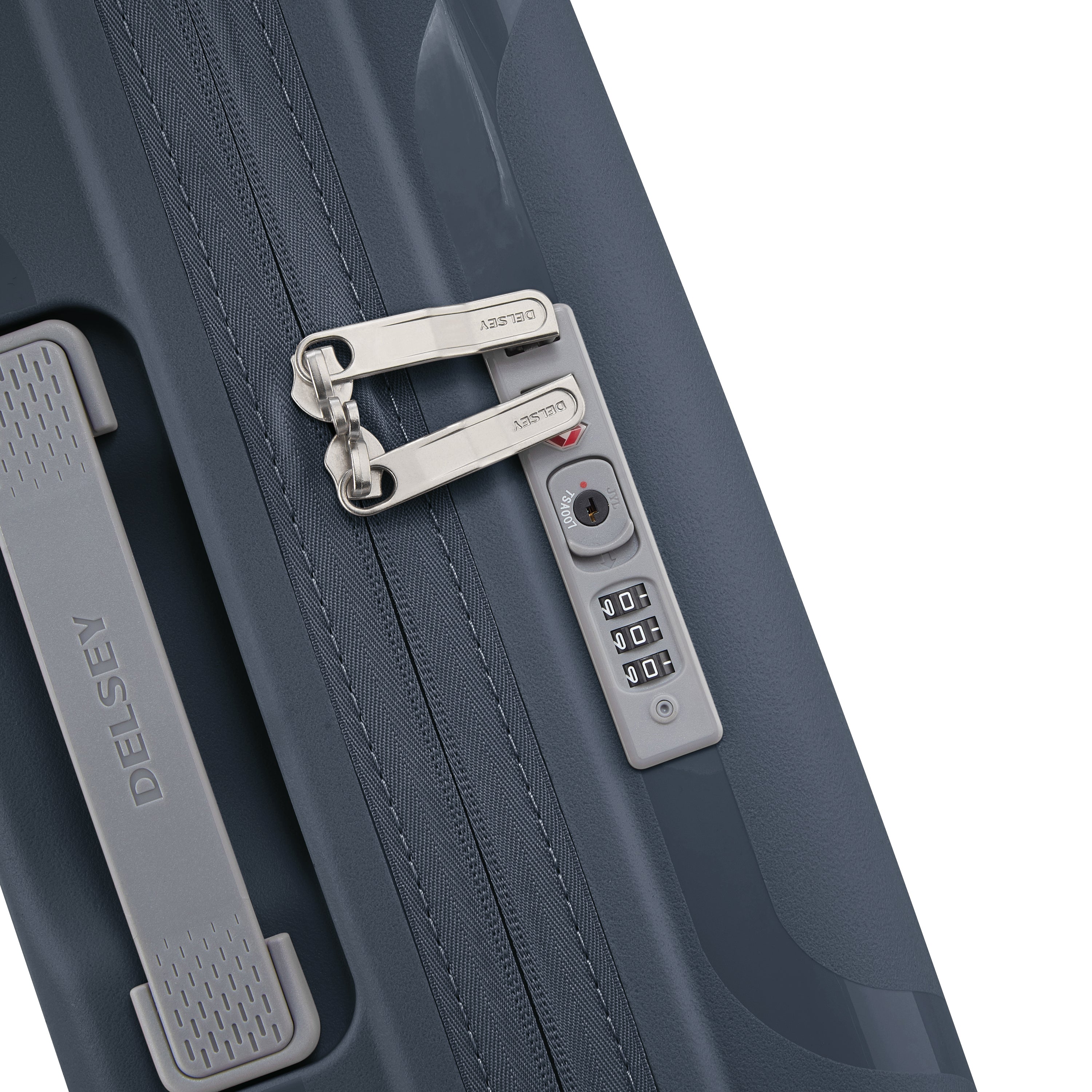 CLAVEL| Valise Cabine Slim 55 CM BLEU JEAN