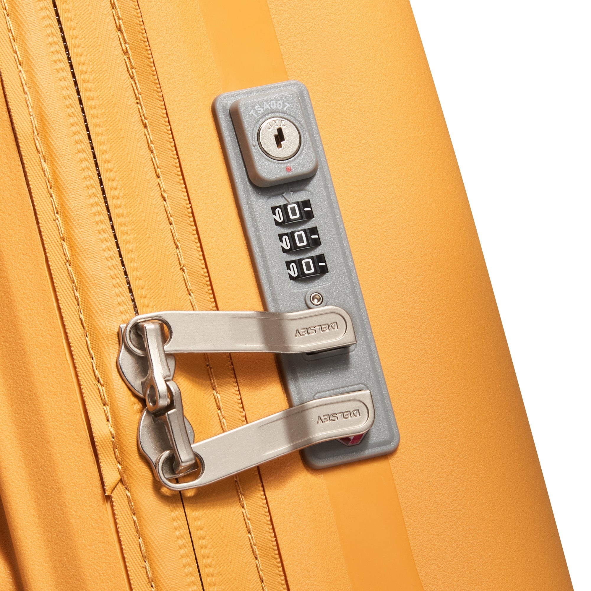 CLAVEL| Valise Cabine Slim 55 CM JAUNE