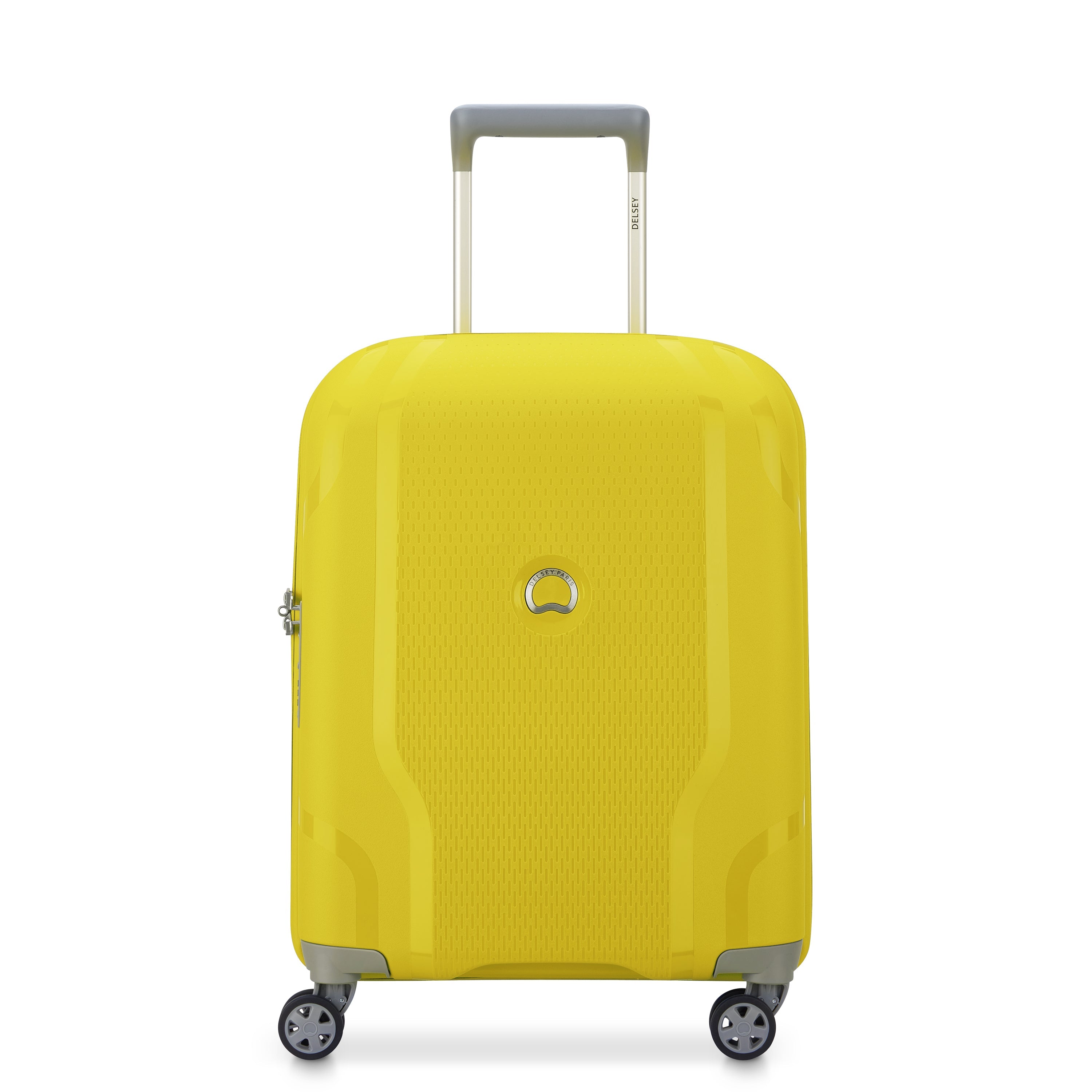 CLAVEL| Valise Cabine Slim 55 CM JAUNE LUMINEUX