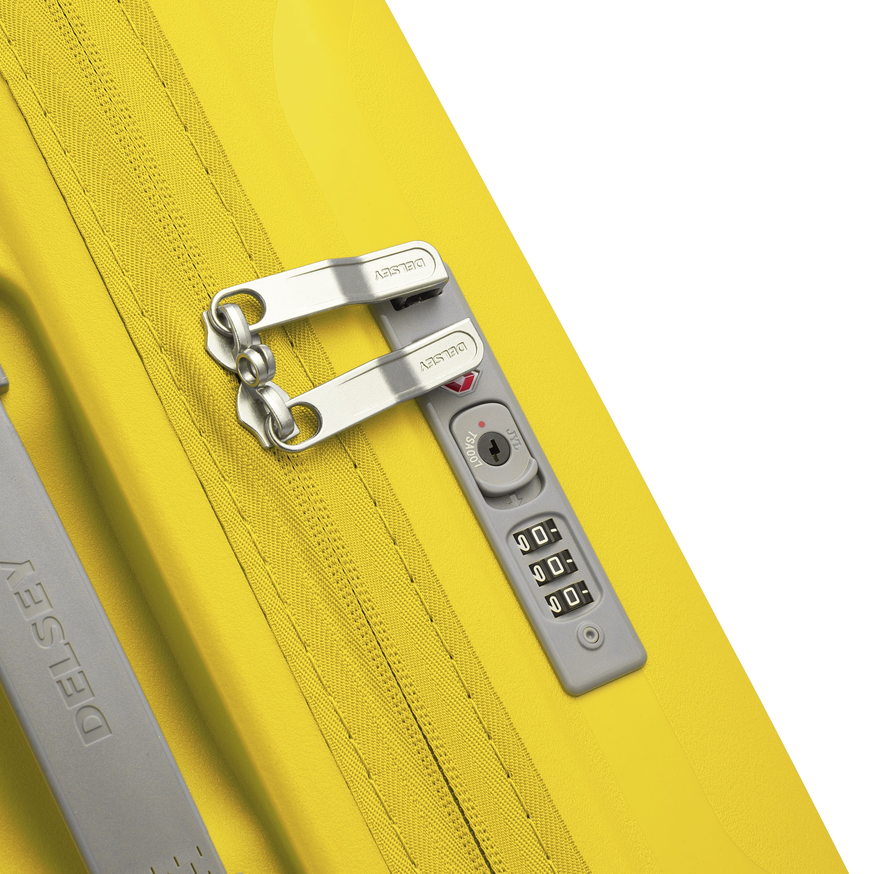 CLAVEL| Valise Cabine Slim 55 CM JAUNE LUMINEUX