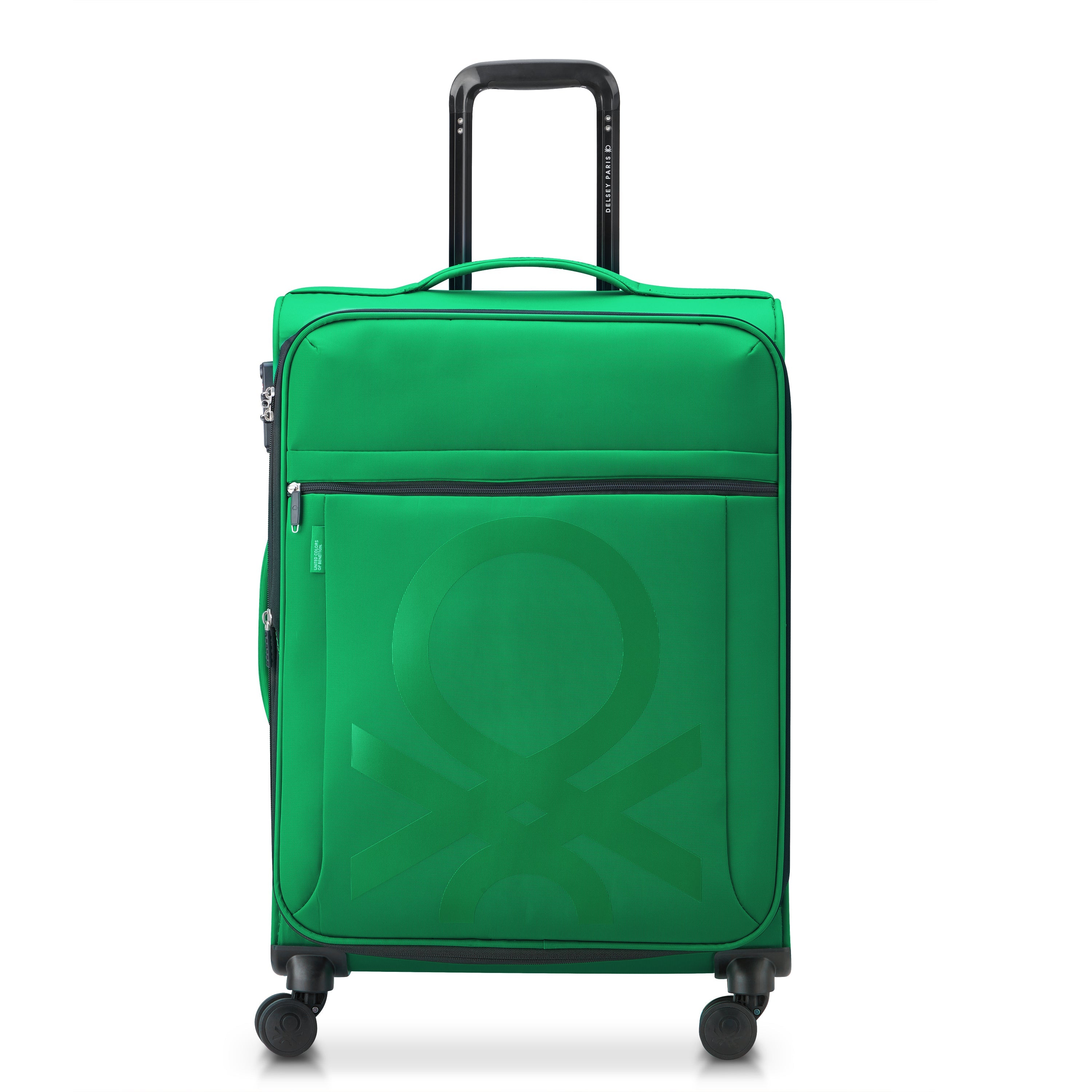 COLOR BLOCK| Suitcase Check-In Expandable 66.5 CM GREEN