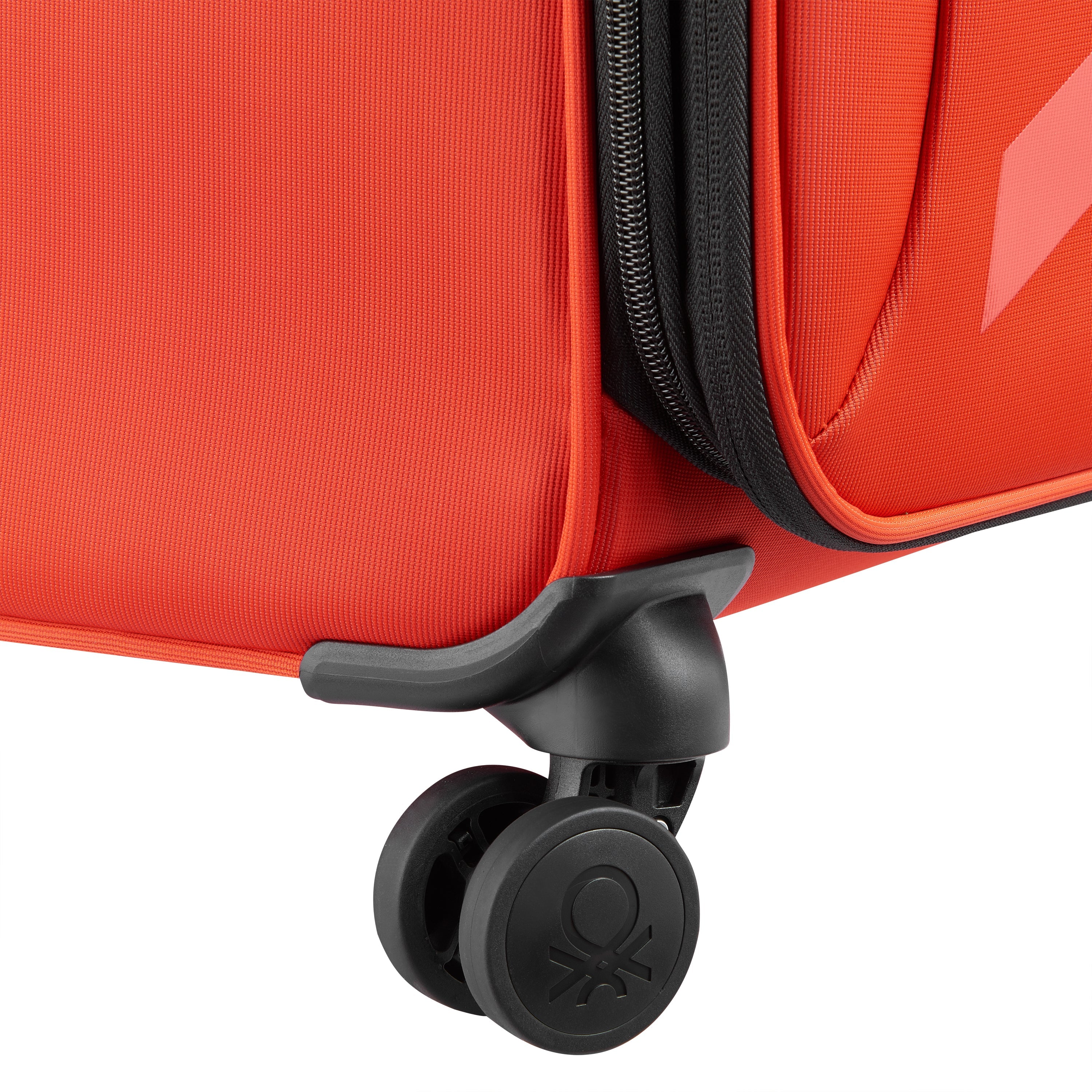 COLOR BLOCK| Valise Soute Extensible 66.5 CM ROUGE