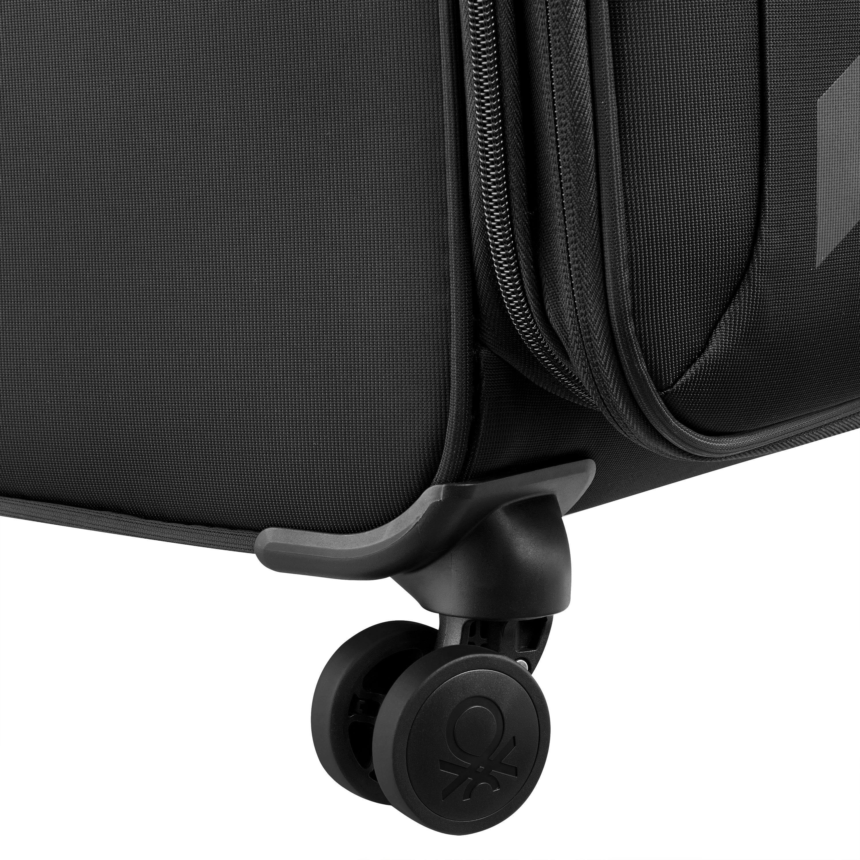 COLOR BLOCK| Valise Soute Extensible 76.5 CM NOIR