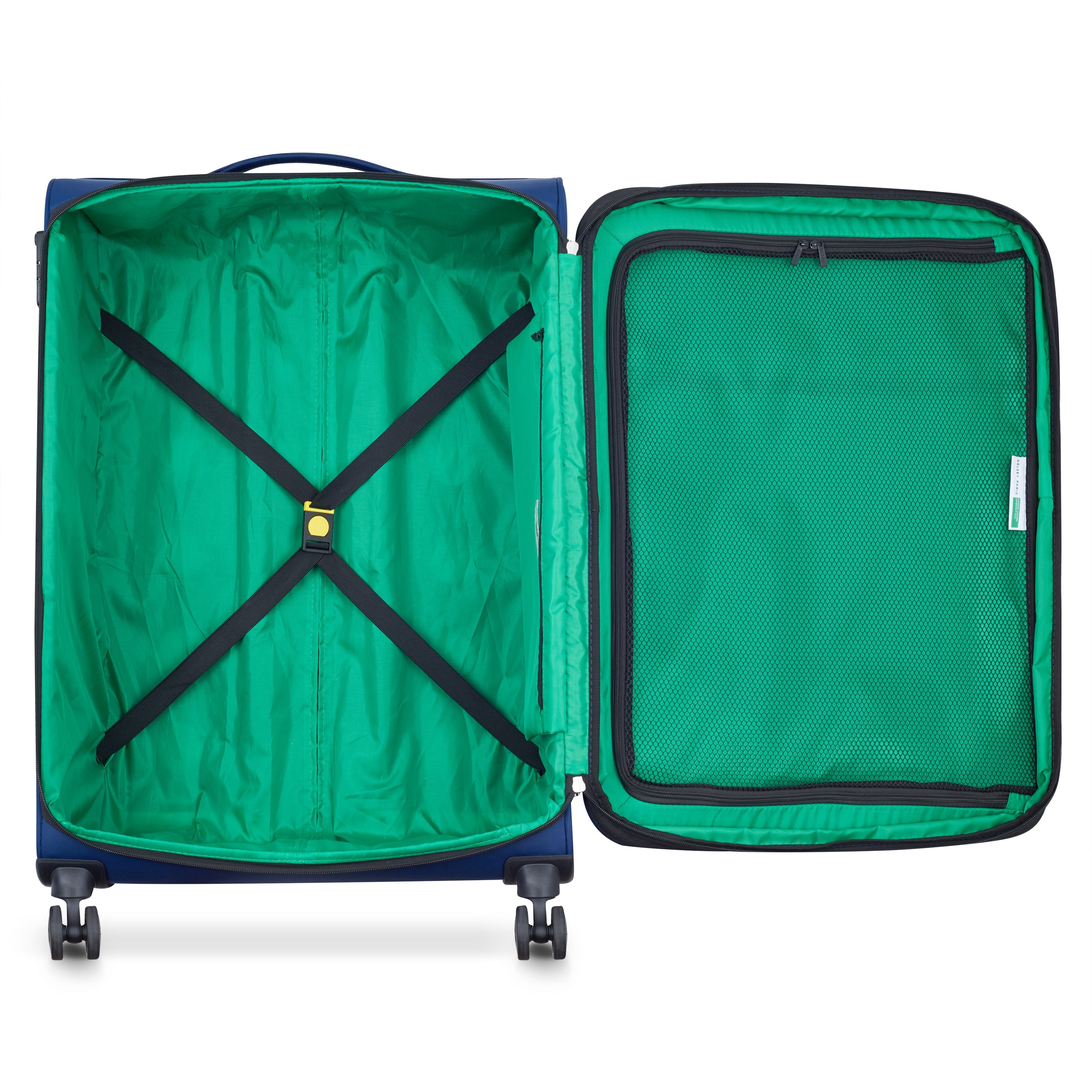 COLOR BLOCK| Koffer Check-In Erweiterbar 76.5 CM MARINEBLAU