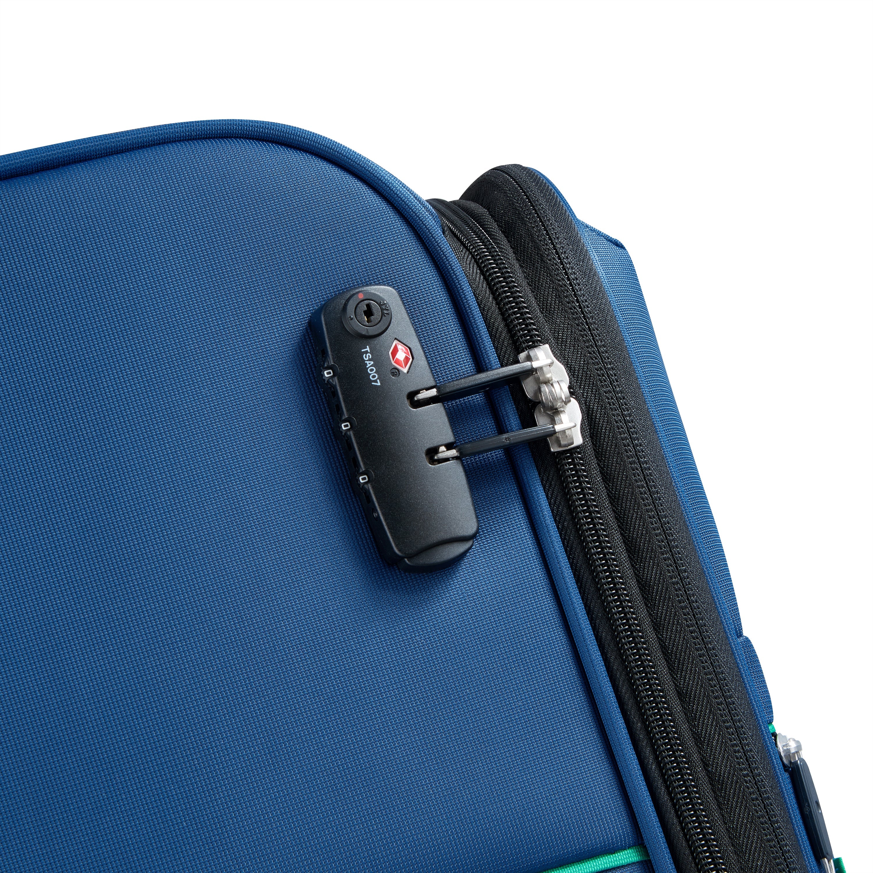 COLOR BLOCK| Koffer Check-In Erweiterbar 76.5 CM MARINEBLAU